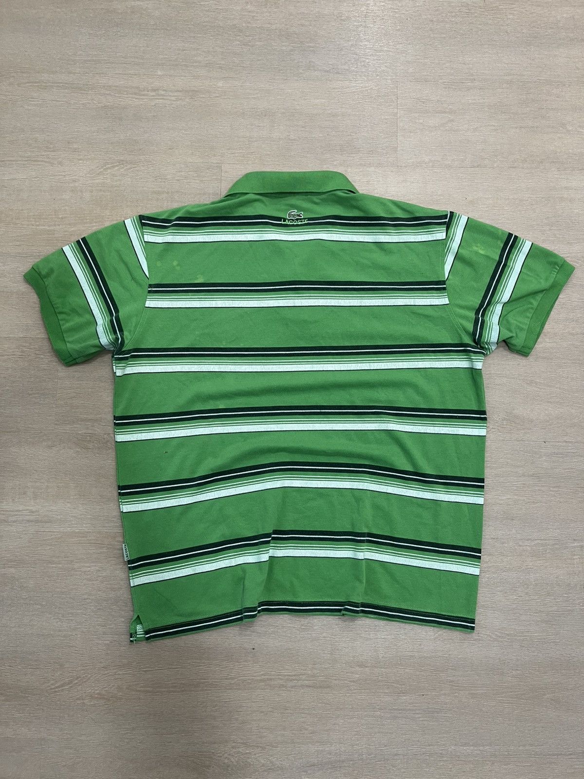 Lacoste Lacoste Striped Polo Shirt 2XL Size US XXL / EU 58 / 5 - 4 Thumbnail