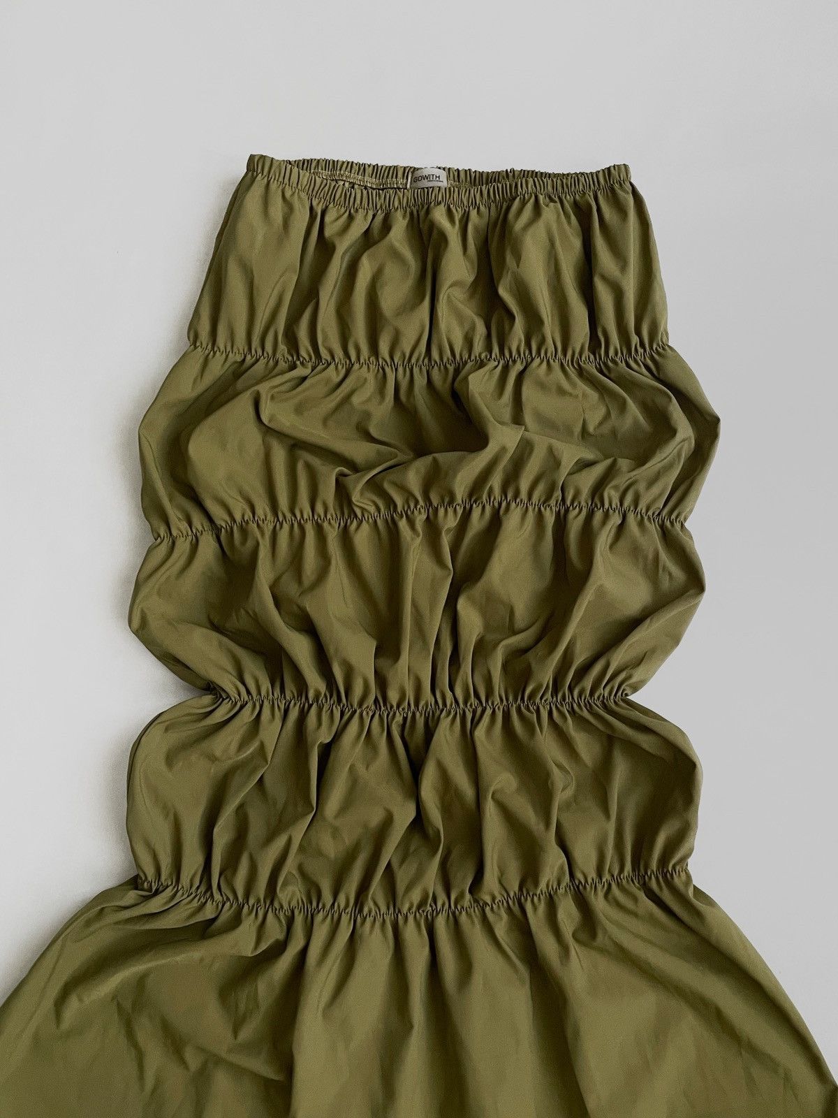 20471120 Gowith Avant-garde maxi skirt Japanese style Size 27" / US 4 / IT 40 - 3 Thumbnail