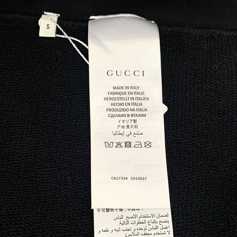 Gucci Gucci Declaration Series Black Mask Letter Print Cotton Hoo Size US S / EU 44-46 / 1 - 7 Thumbnail