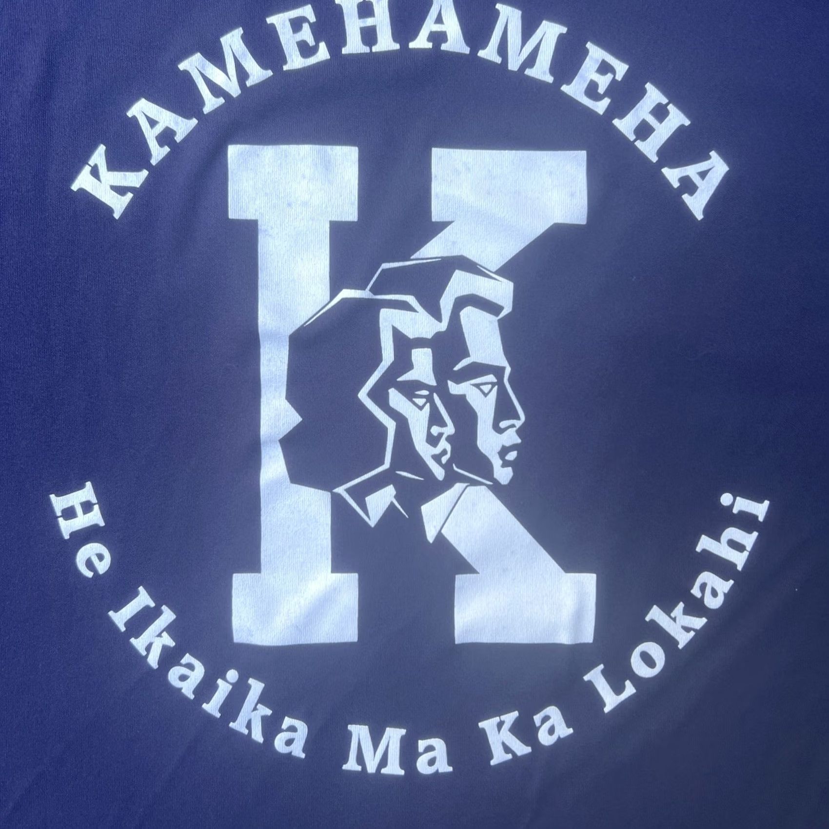 Vintage Kamehameha Schools 1887 Alumni Ola Loa 1964 Athletic Shirt Rash Guard Jersey XL Blue Nike? Wait. Size US XL / EU 56 / 4 - 6 Thumbnail