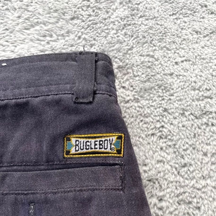 Bugle Boy VINTAGE Bugle Boy Pants Women 18 Black Pleated Straight Leg High Rise Retro 90s Workwear Size 40" / US 18 - 5 Thumbnail