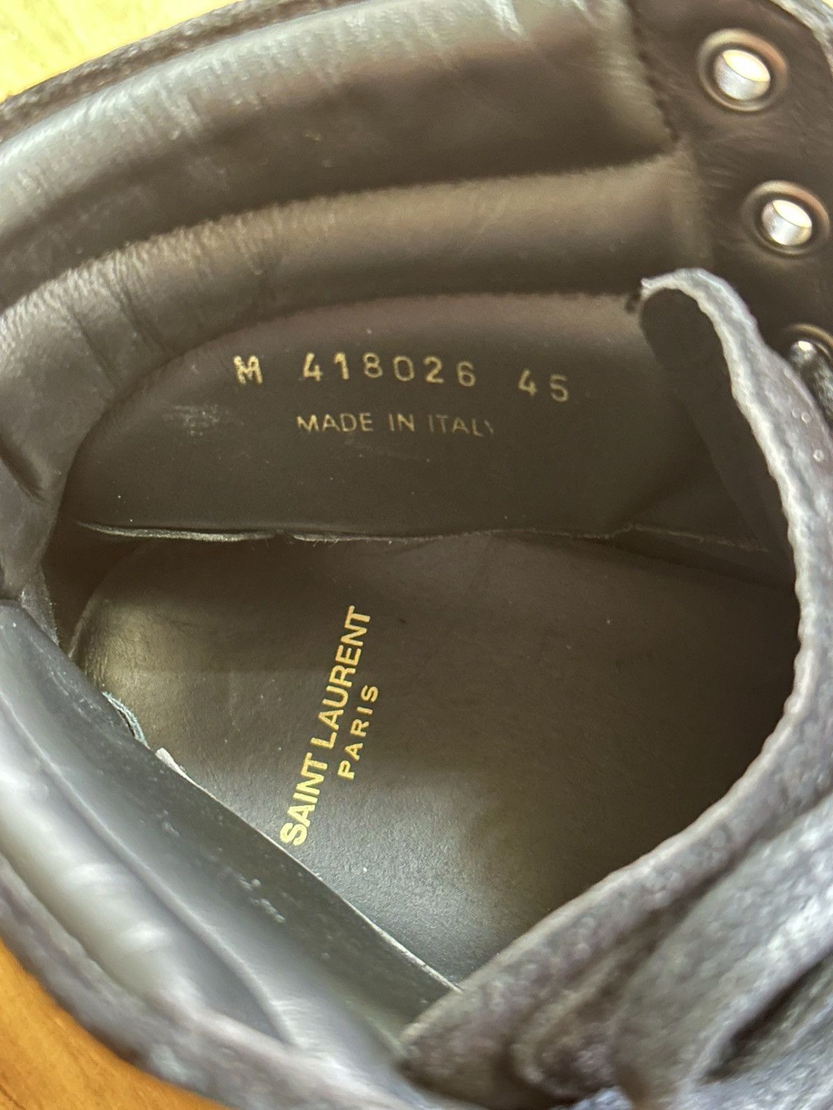 Saint Laurent Paris Saint Laurent Court Classic SL/10H - Black Suede Size US 12 / EU 45 - 7 Thumbnail