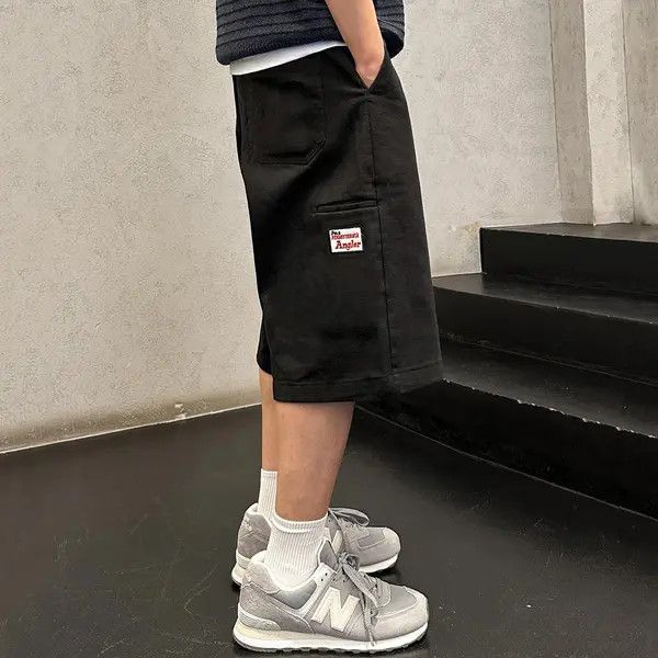 Other Kobayashi x Asahi Black Loose Shorts Size US 32 / EU 48 - 2 Thumbnail