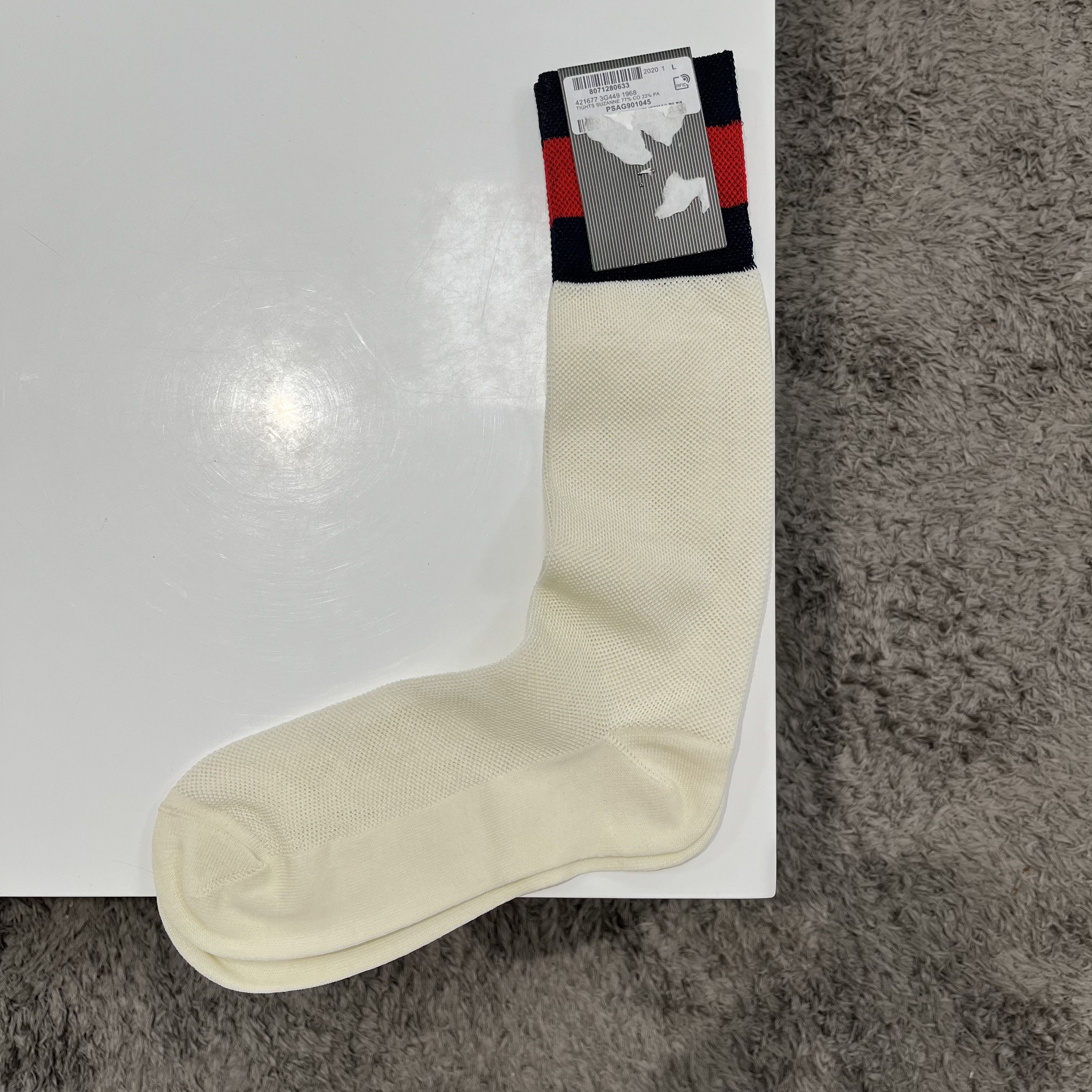 Gucci Gucci Web Detail Socks Size ONE SIZE - 3 Thumbnail