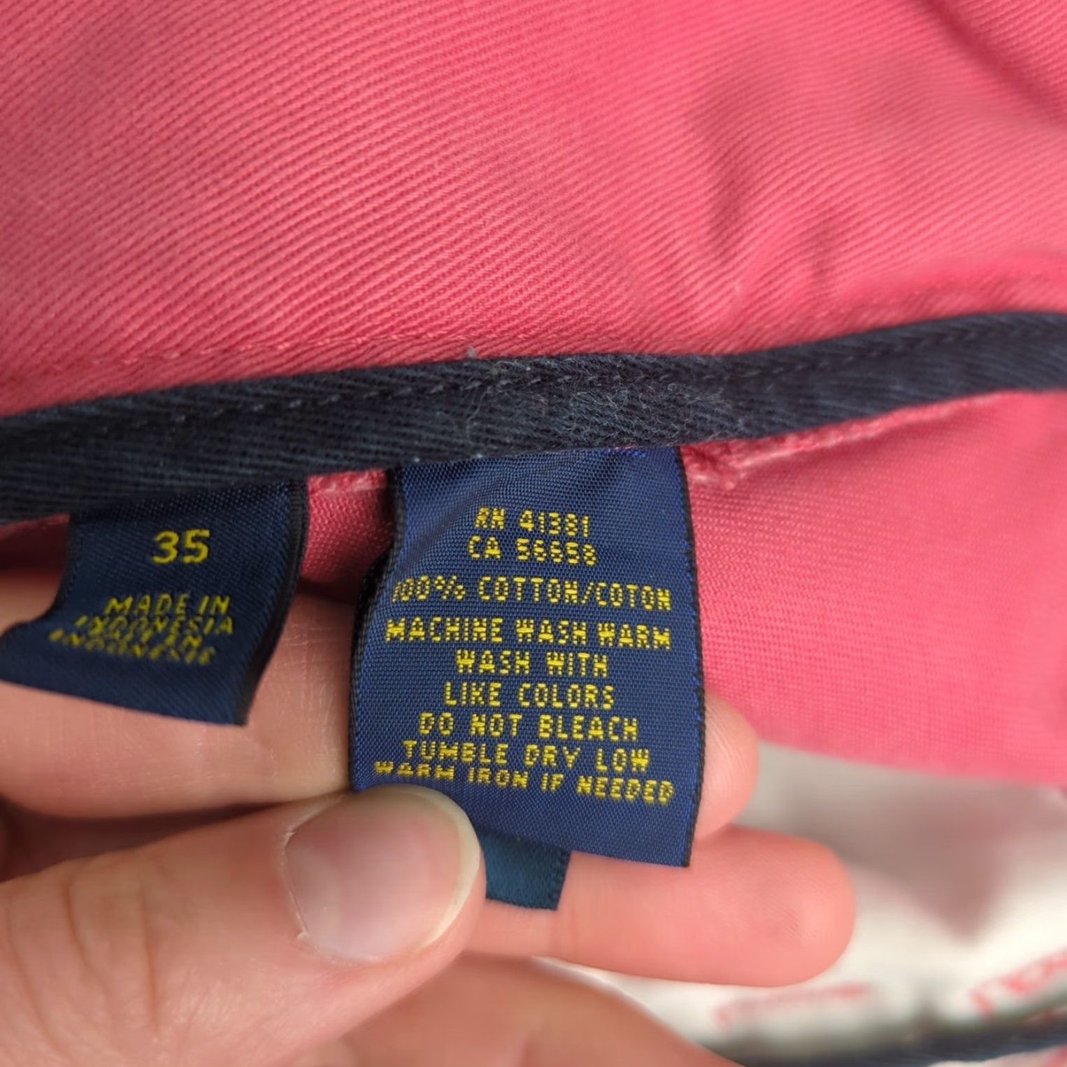 Polo Ralph Lauren Polo Ralph Lauren Cargo Shorts Mens 35 Pink Classic Fit Pockets Outdoor Cadre? Size US S / EU 44-46 / 1 - 5 Thumbnail