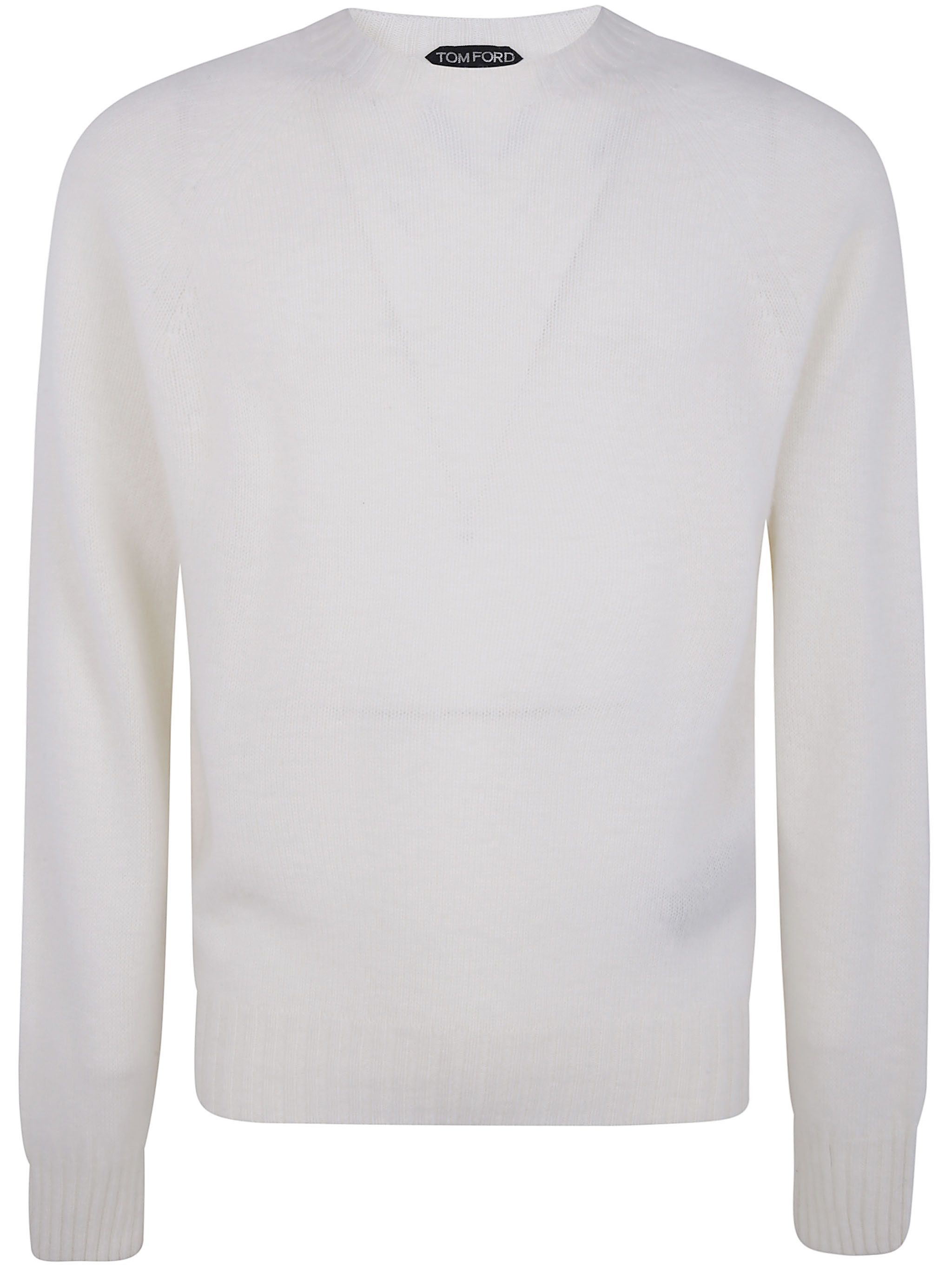 SCOTTISH TEASEL CASHMERE LONG SLEEVES CREW NECK