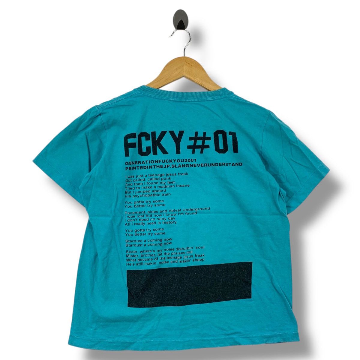 Japanese Brand Japanese Brand RNA Generation Fuck You 2001 Graphic Tee Size US M / EU 48-50 / 2 - 7 Thumbnail