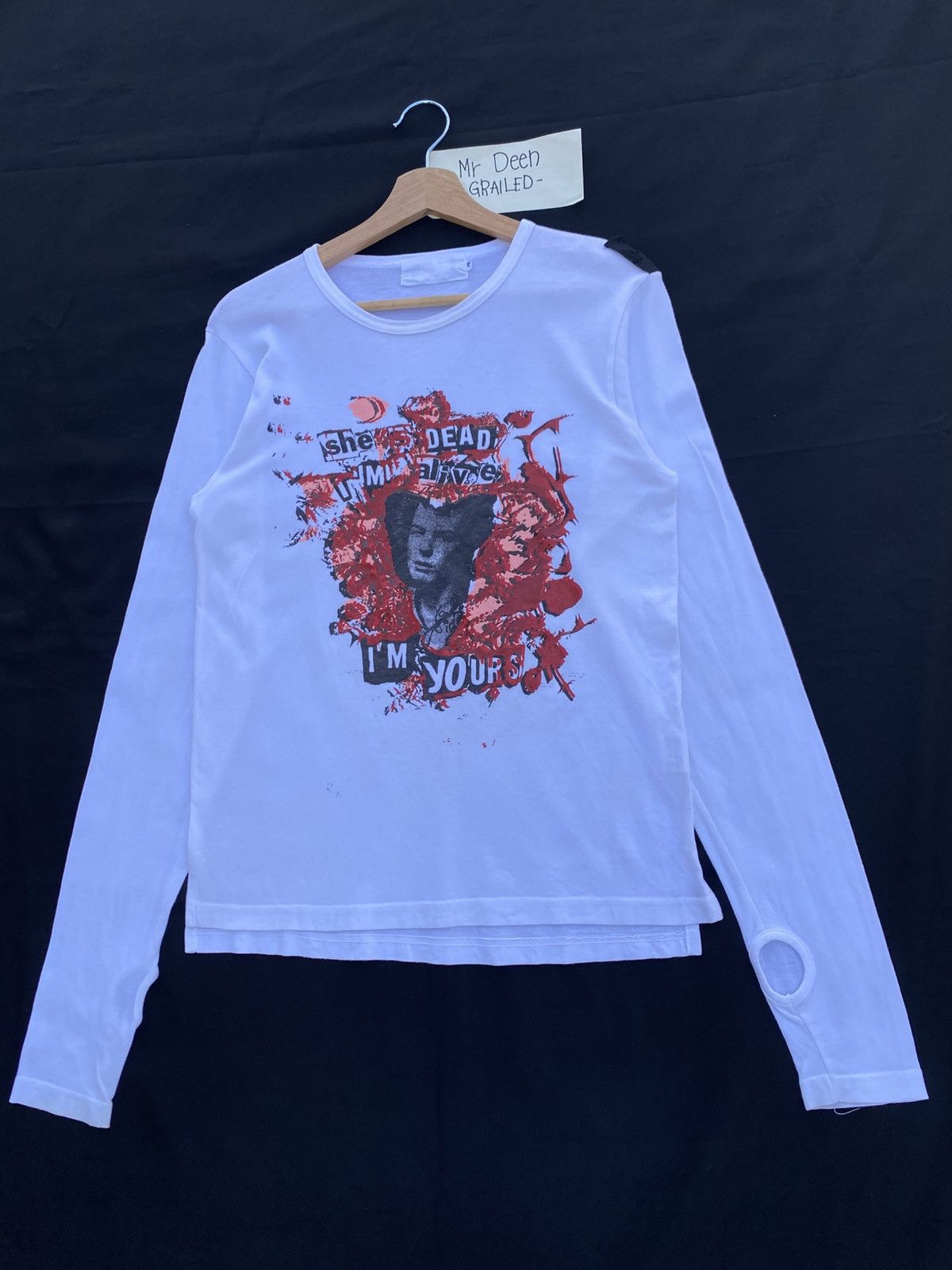 Japanese Brand Rare She’s Dead, I’m Alive, I’m Yours" Seditionaries T-shirt Size S / US 4 / IT 40 - 4 Thumbnail