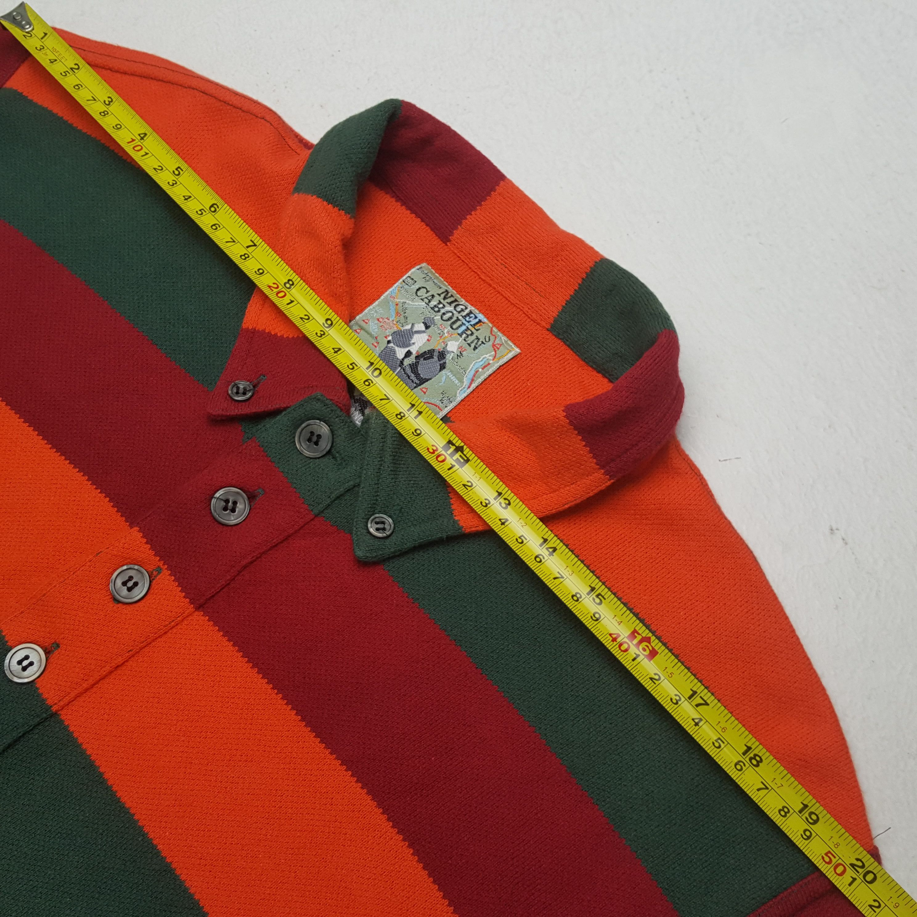 Nigel Cabourn Vintage Nigel Cabourn Rare Fashion Brand Polos RR1 Size US M / EU 48-50 / 2 - 5 Thumbnail