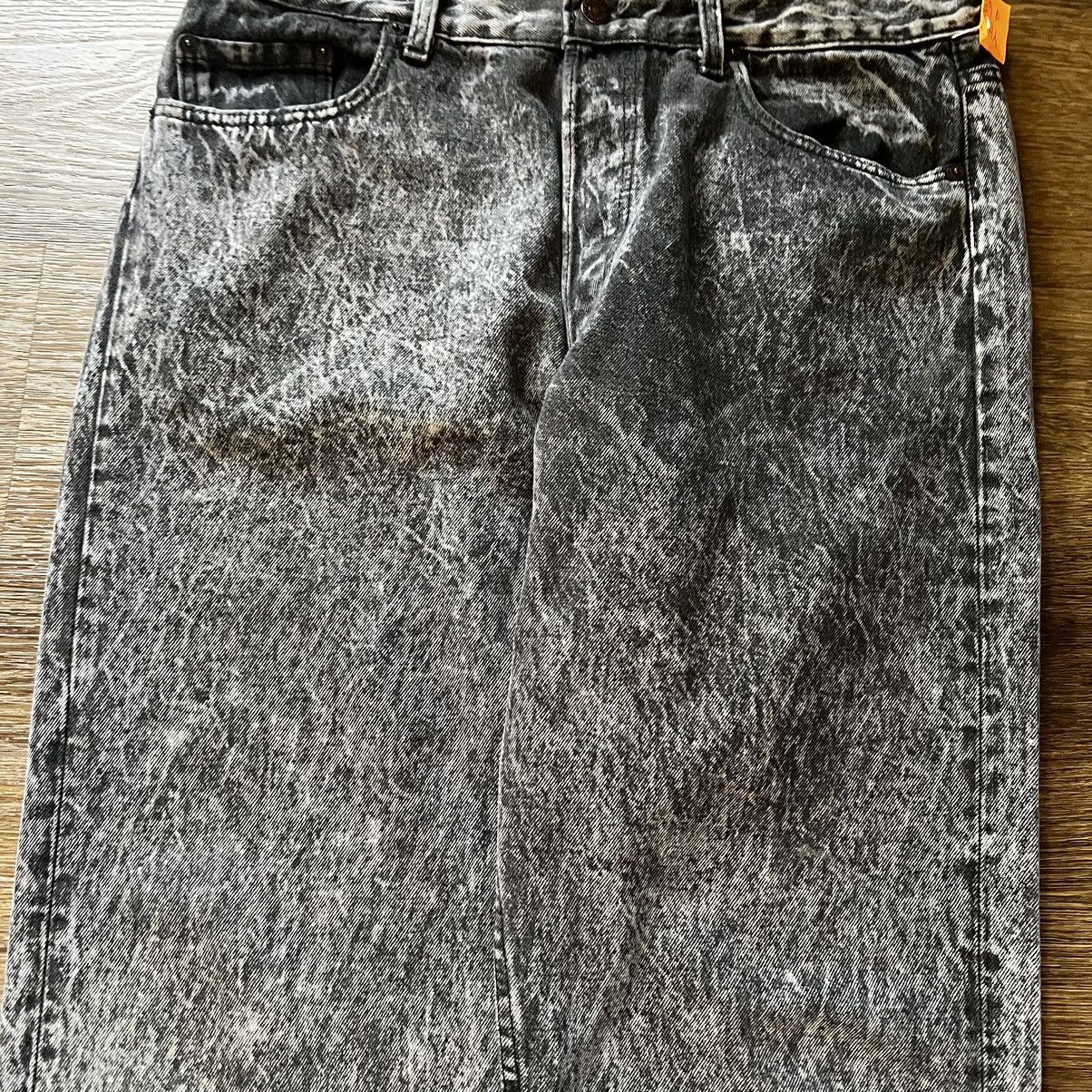 Levi's × Vintage Black Acid wash Vintage Levi's Size US 34 / EU 50 - 2 Thumbnail