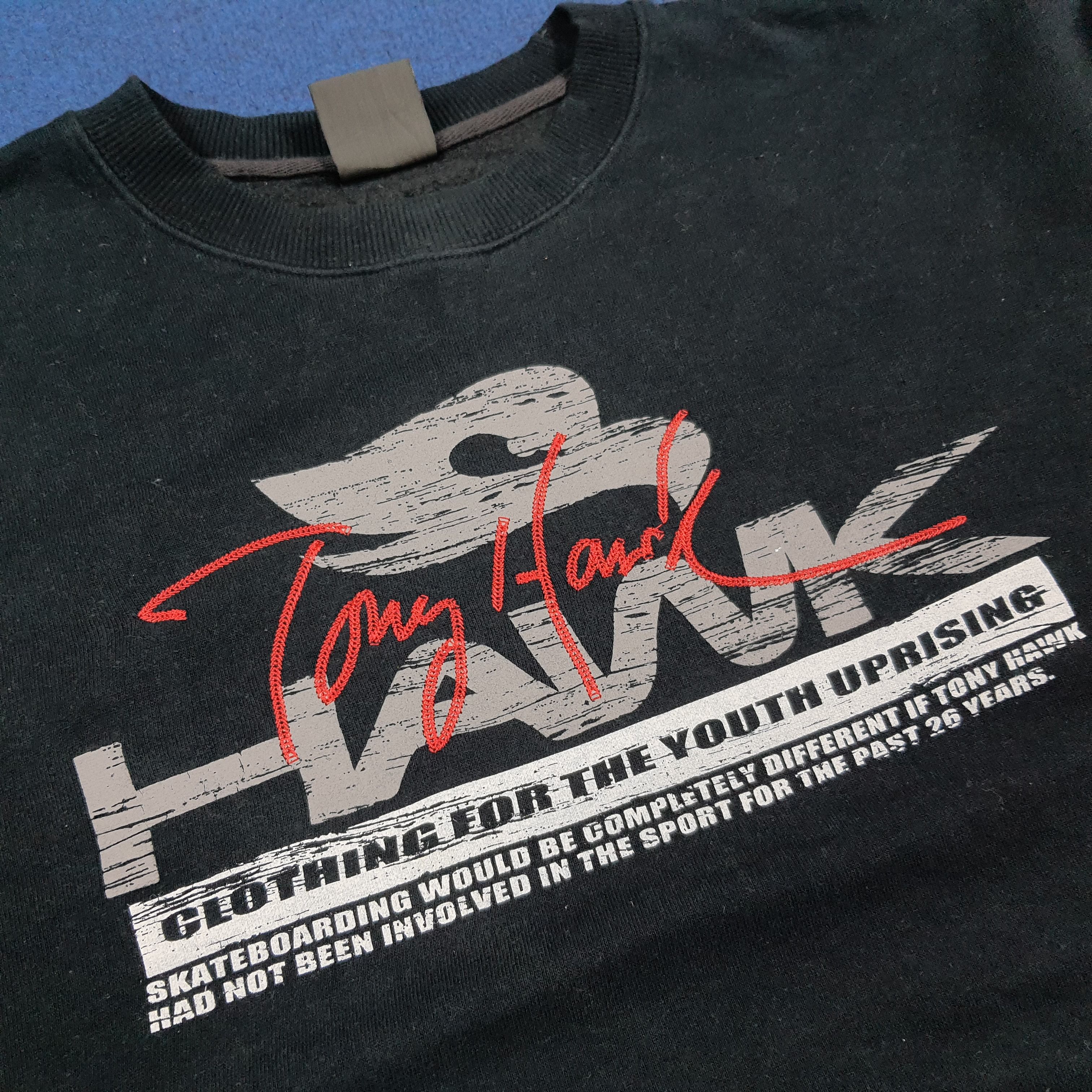 Tony Hawk Vintage Tony Hawk Skateboard Crewneck Sweatshirt C292N9 Size US L / EU 52-54 / 3 - 2 Thumbnail