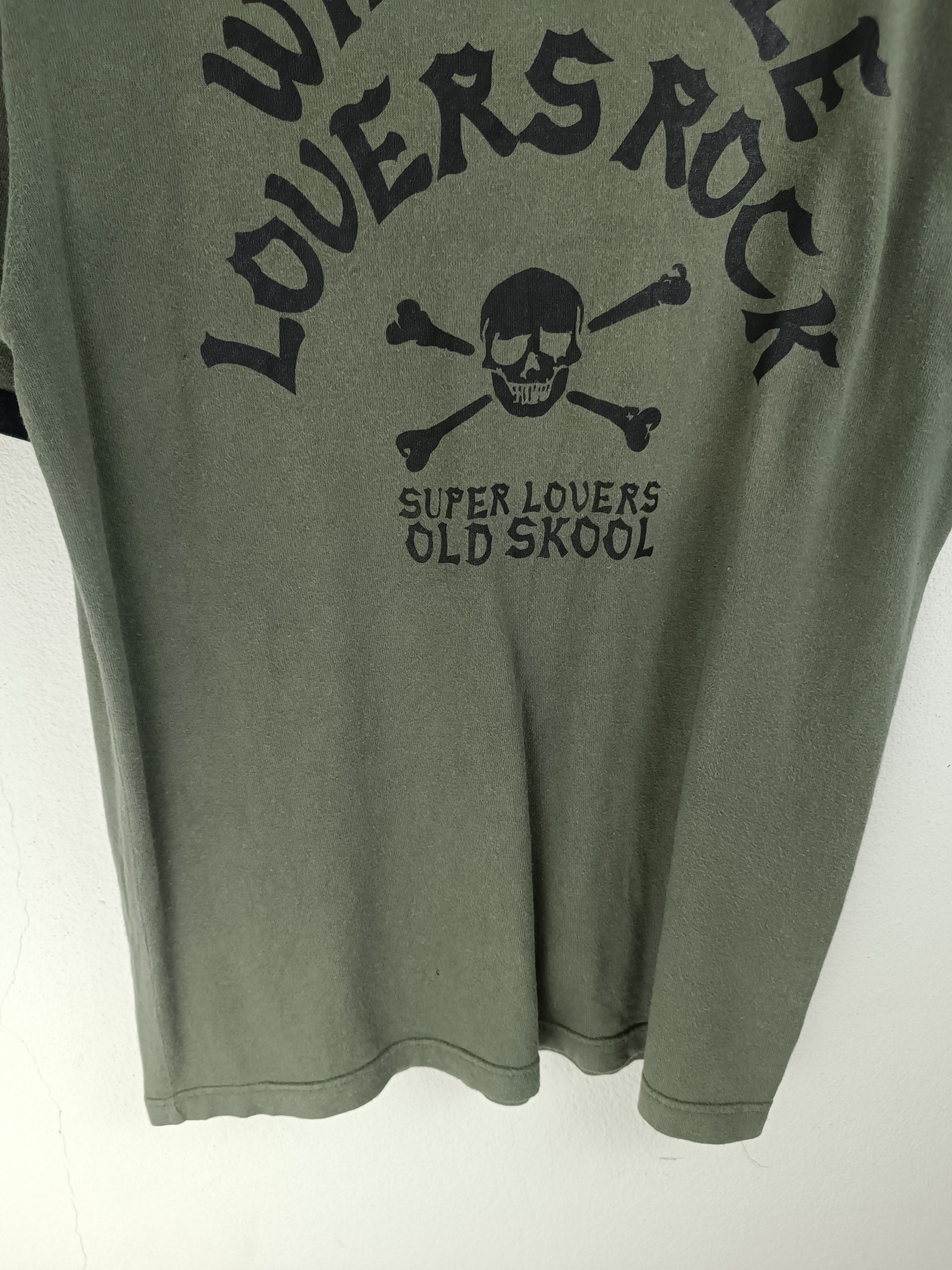 Japanese Brand VINTAGE Y2K SUPER LOVERS WILDSTYLE LOVERS ROCK VERY RARE TEE Size US M / EU 48-50 / 2 - 6 Thumbnail