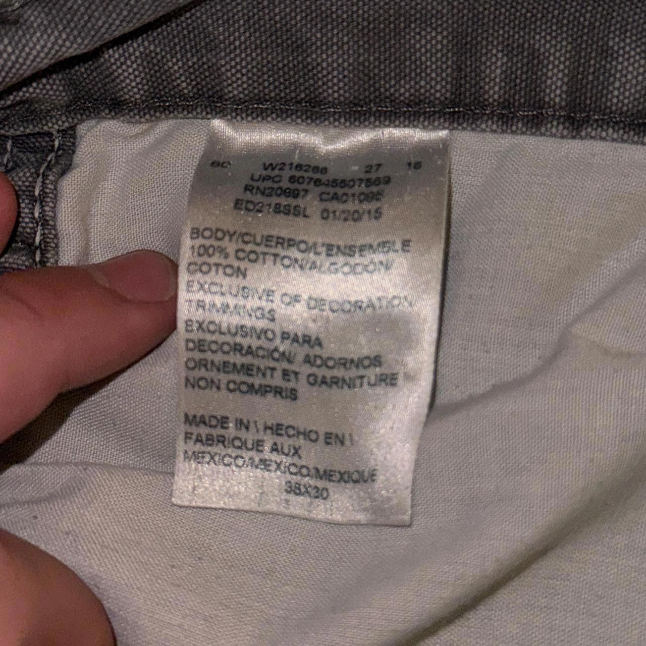 Dickies Dickies Men's Grey Jeans Size US 38 / EU 54 - 4 Thumbnail