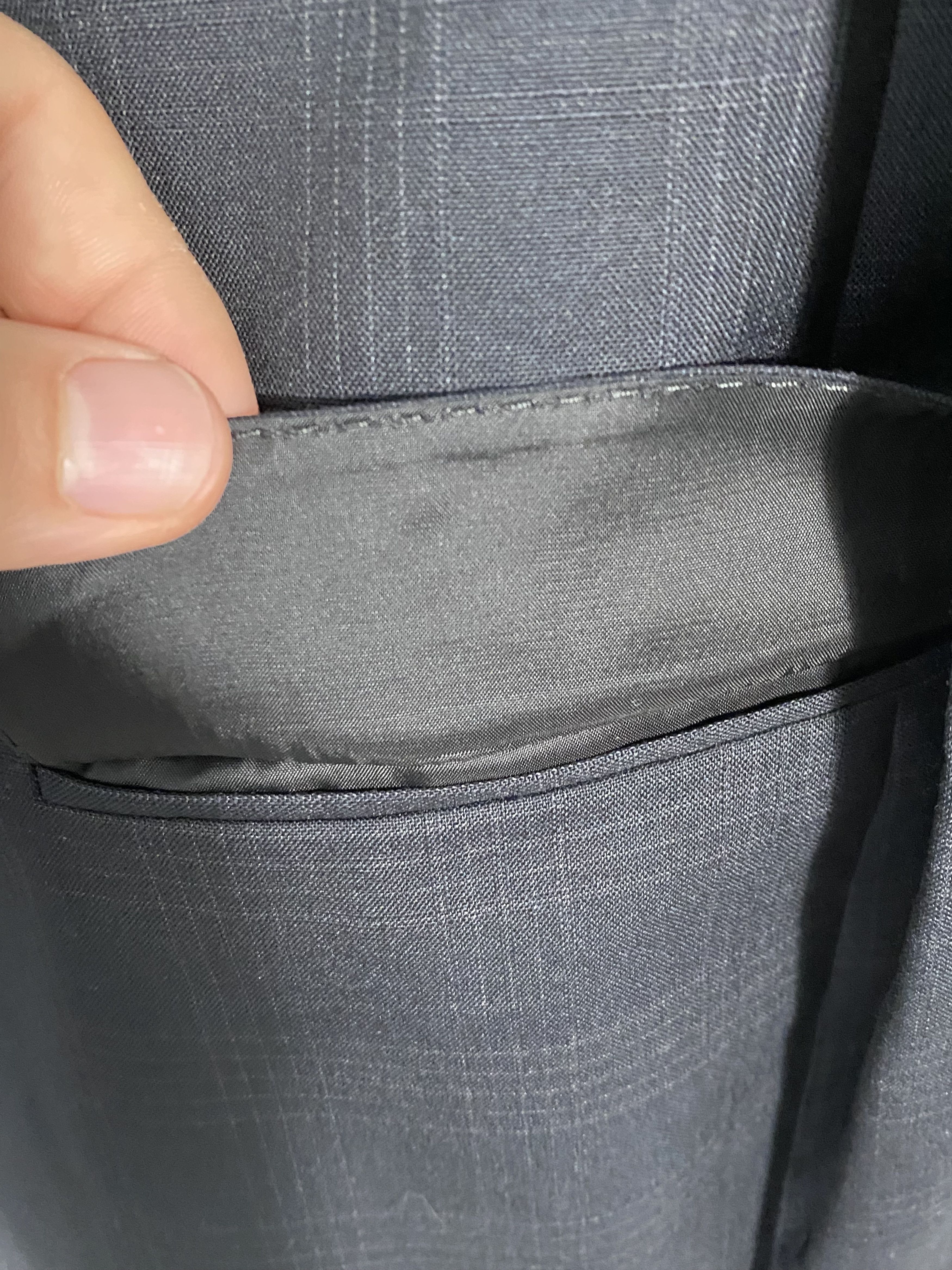 Z Zegna Z Zegna 'Drop 8' Two-Button Wool Blazer Size 52-R Size 52R - 4 Thumbnail