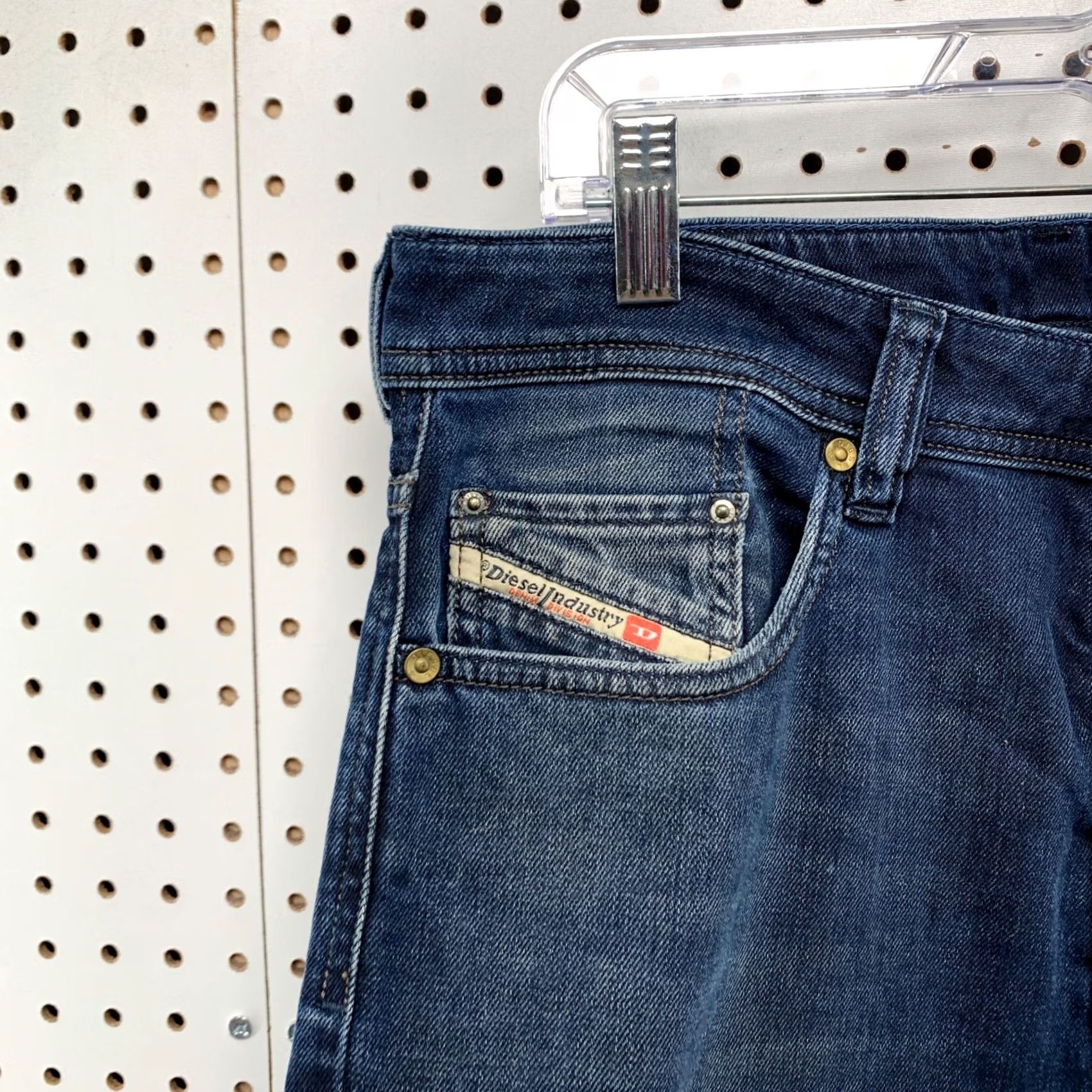 Diesel VINTAGE Diesel Denim Jeans Men Relaxed LARKEE Dark Whisker Baggy 31x32 Fits 33x29.5 Size US 31 - 7 Thumbnail