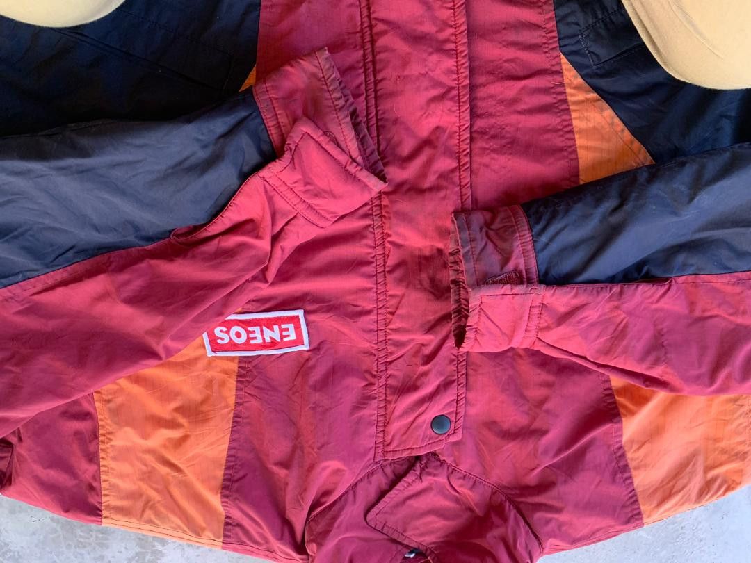 Japanese Brand × Vintage Vintage ENOES Quilted Zipper Jacket Size US L / EU 52-54 / 3 - 10 Thumbnail