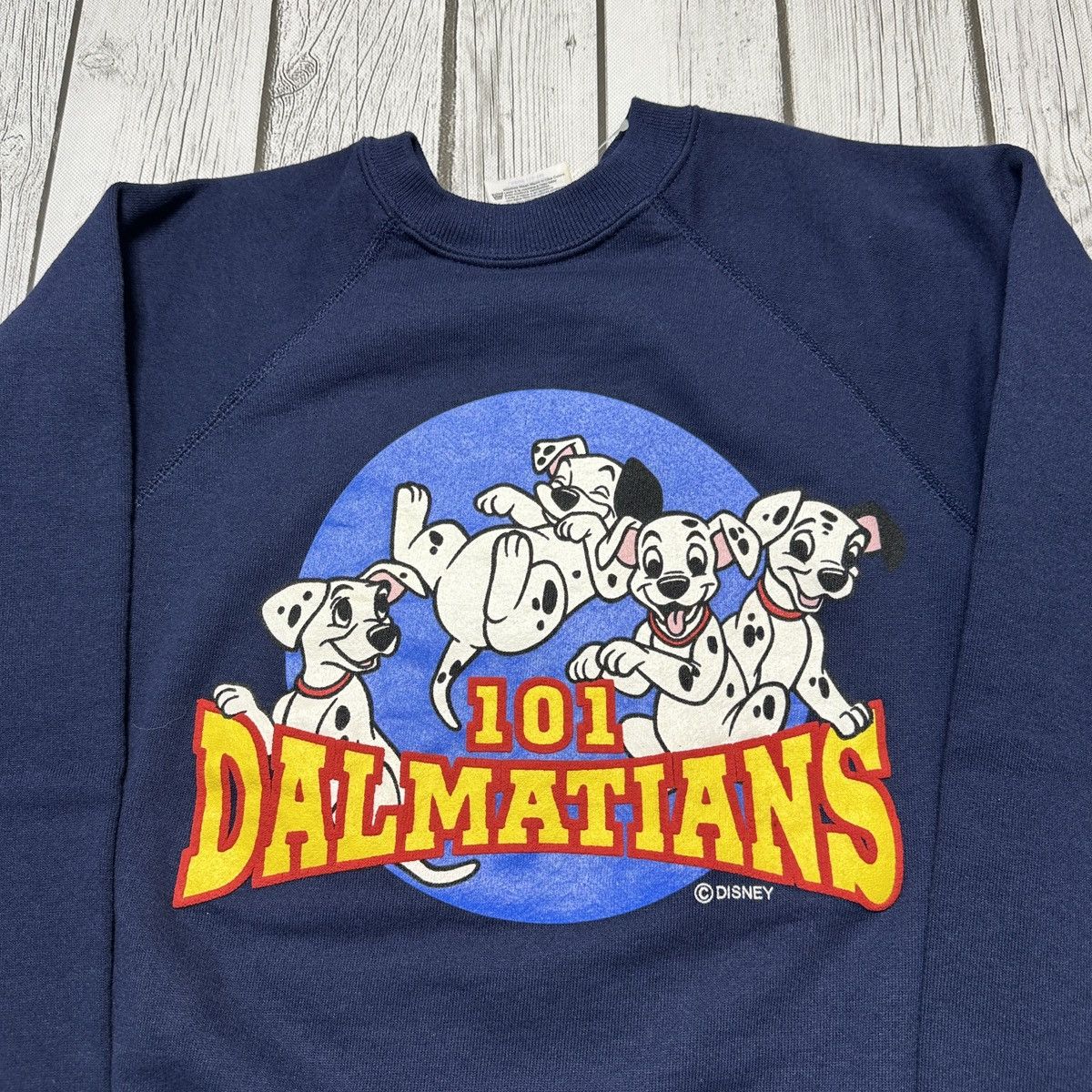 Hanes Vintage 101 Dalmatians sweatshirt Size US XS / EU 42 / 0 - 3 Thumbnail