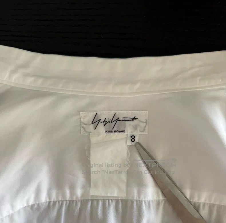 Yohji Yamamoto Yohji Yamamoto 90s Hook-Up Collar Shirt Size US L / EU 52-54 / 3 - 9 Thumbnail