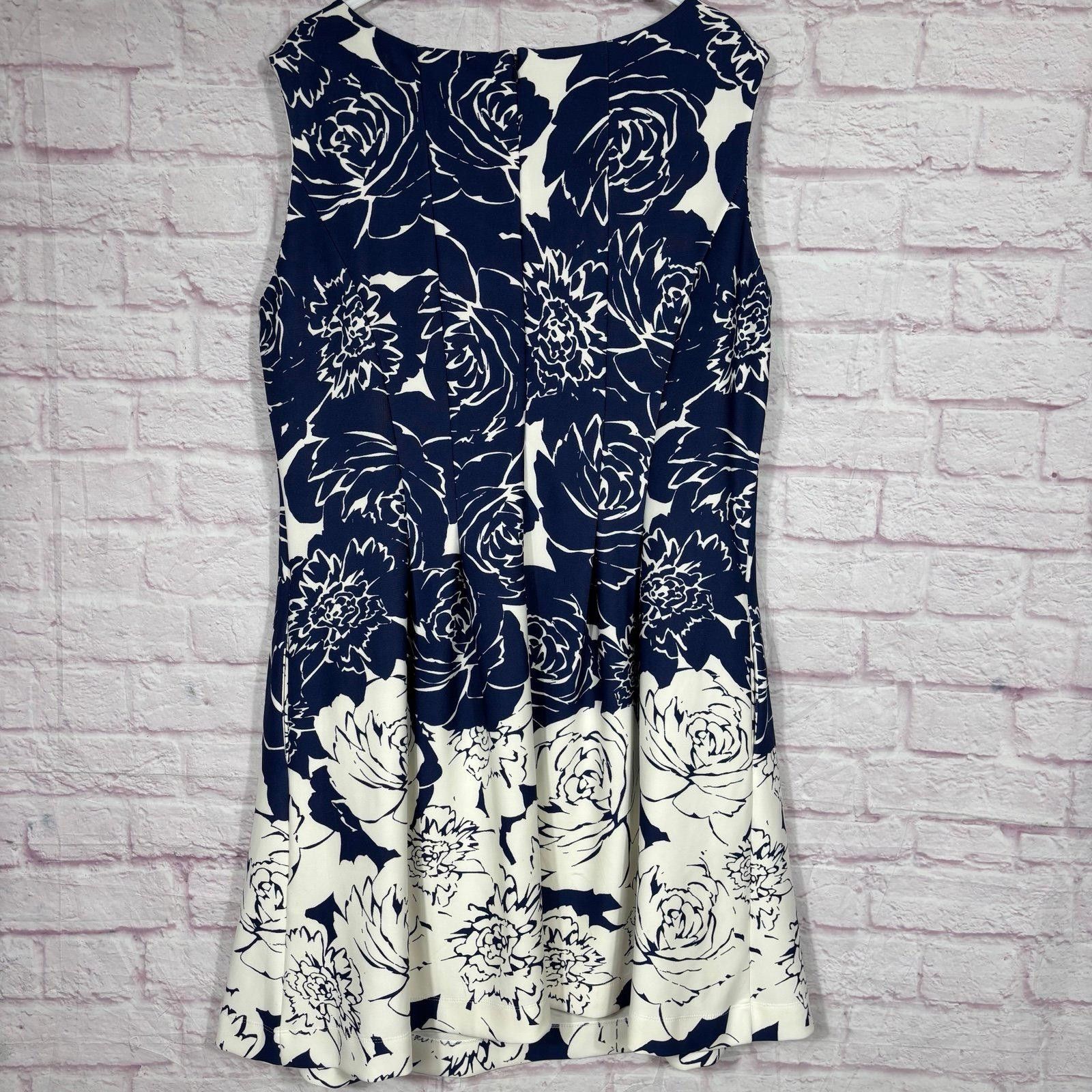Ann Taylor Taylor Floral Sleeveless Dress Size 20 Size XXL / US 16-18 / IT 52-54 - 8 Thumbnail
