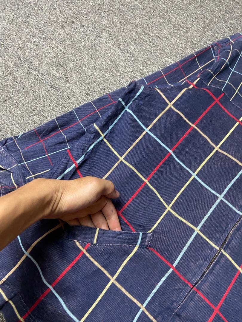 Esprit ESPRIT Brand Plaid Zip Up Jacket (176) Size US M / EU 48-50 / 2 - 8 Thumbnail