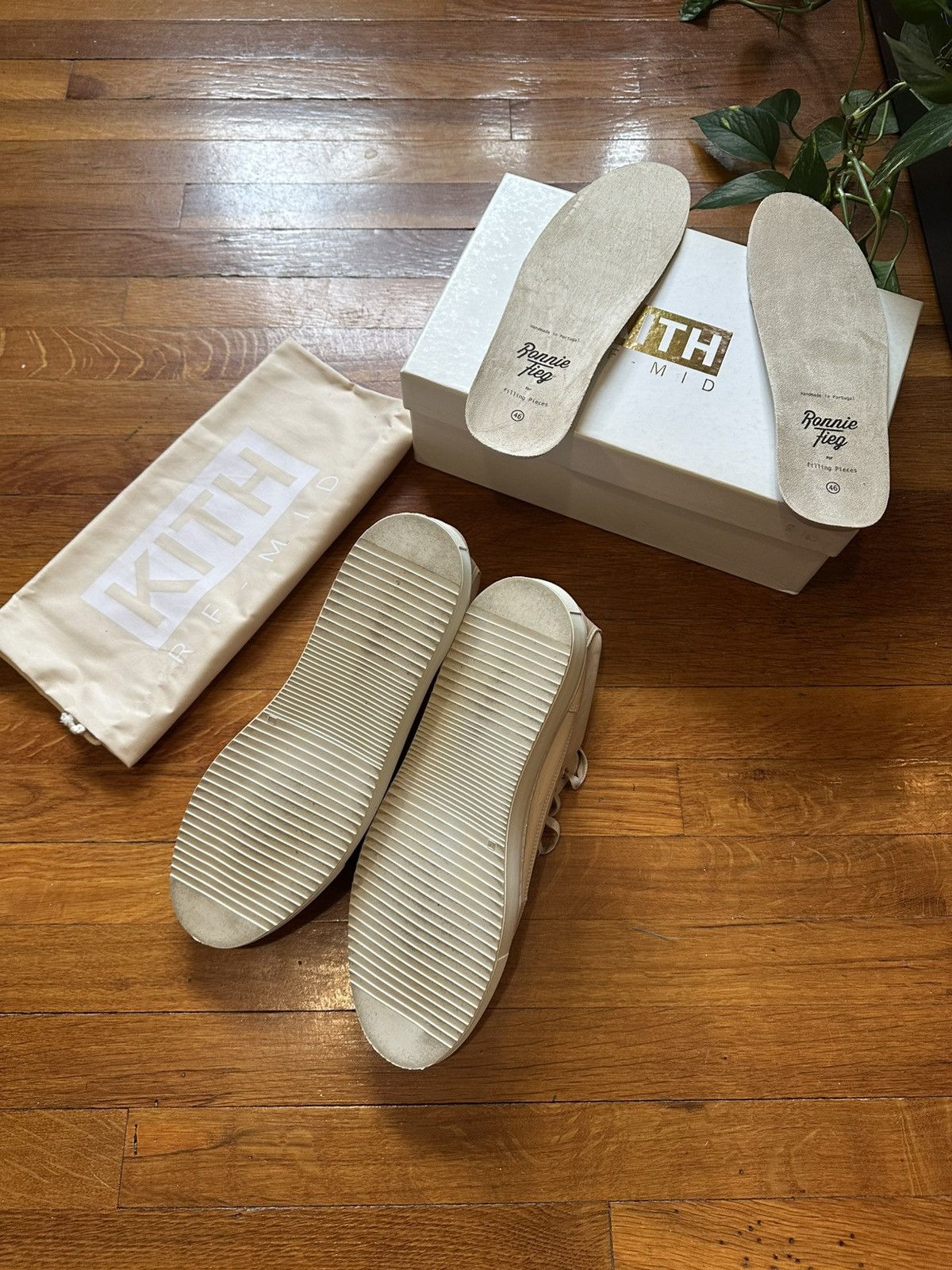 Kith Kith X Filling Pieces X Ronnie Fieg MID TOP Size US 12.5 / EU 45-46 - 5 Thumbnail