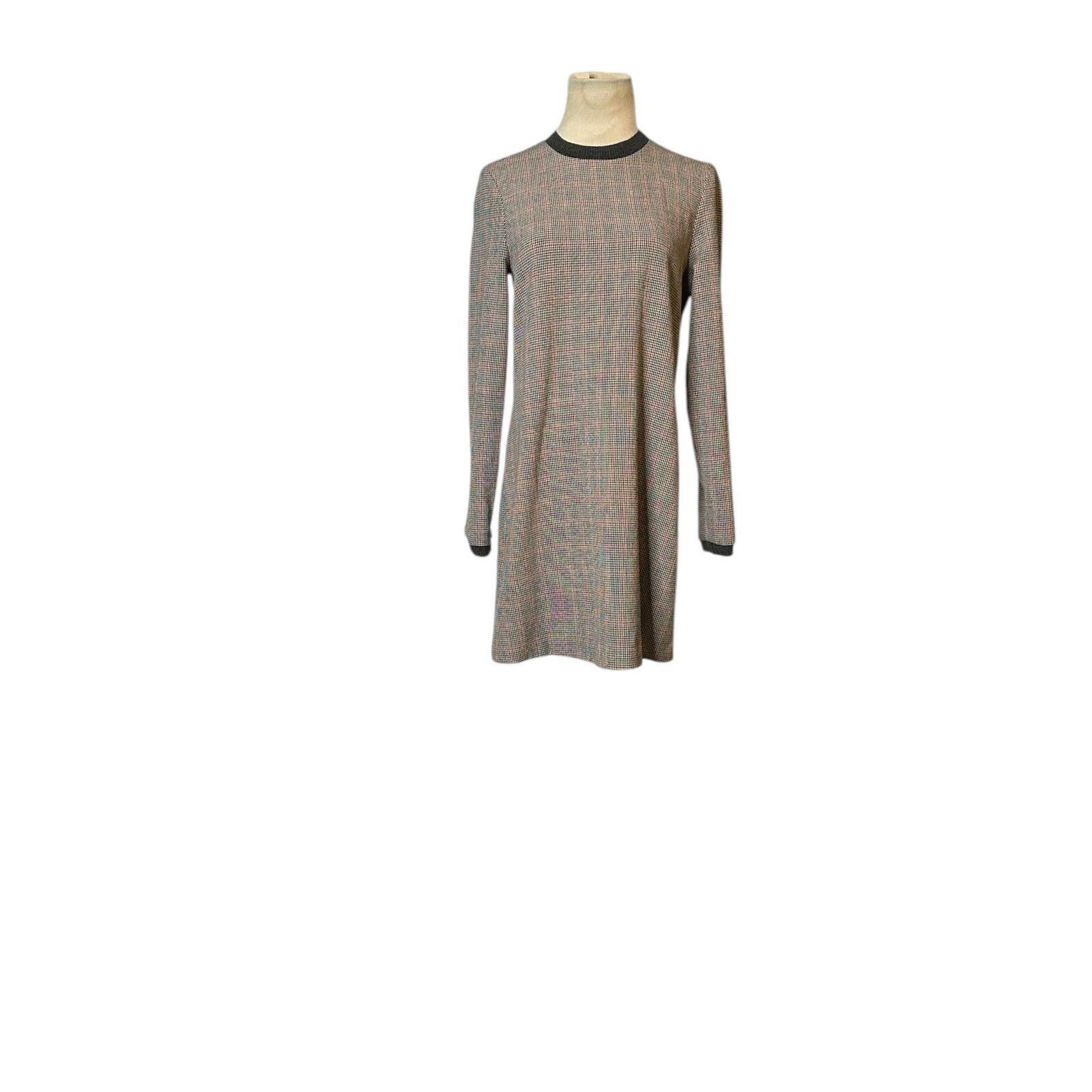 Zara Zara houndstooth long sleeves sheath mini dress size Small Size M / US 6-8 / IT 42-44 - 16 Thumbnail