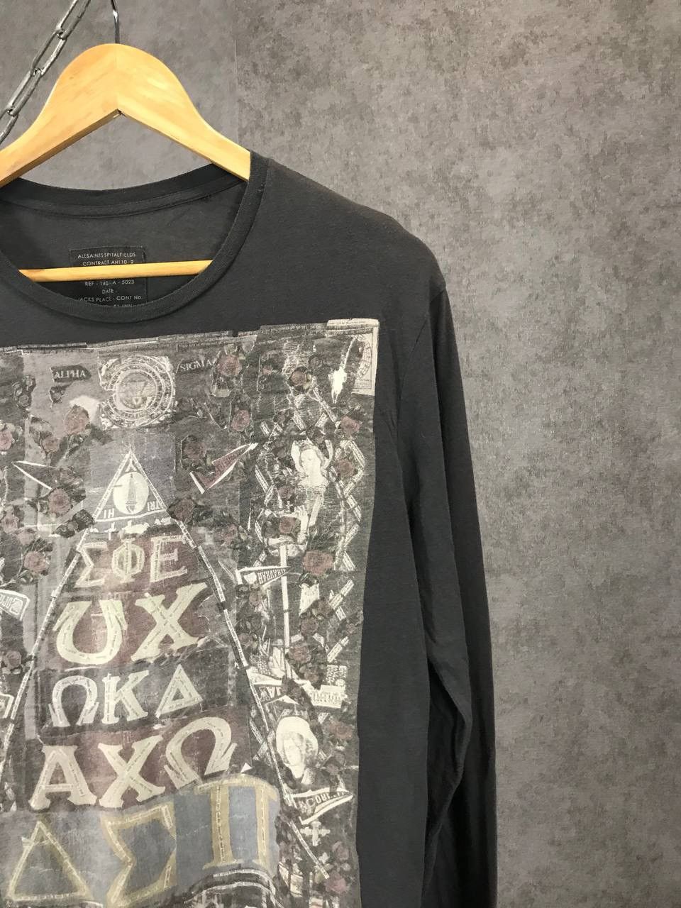 Allsaints Allsaints art vintage longsleeve Size US S / EU 44-46 / 1 - 3 Thumbnail