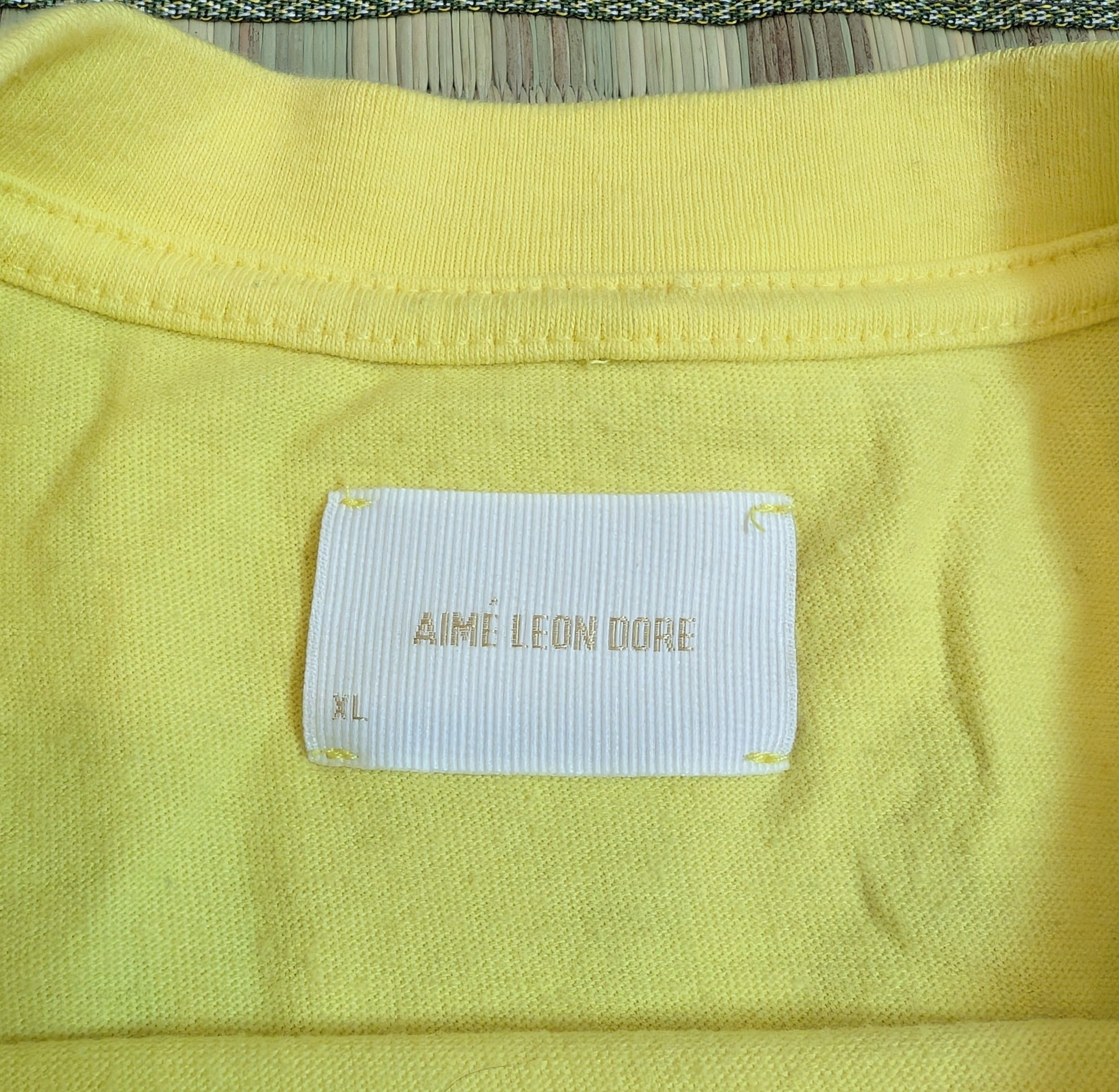 Aime Leon Dore Aime Leon Dore T-Shirt Yellow Made in Canada Size US XL / EU 56 / 4 - 3 Thumbnail