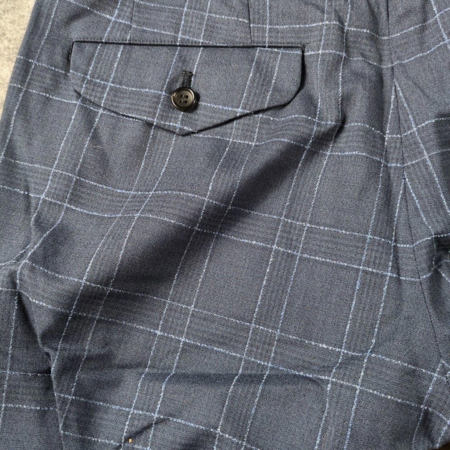 Comme des Garcons NWT CDG Comme des Garçons Homme Plus Wool Navy Trousers Size US 30 / EU 46 - 9 Thumbnail