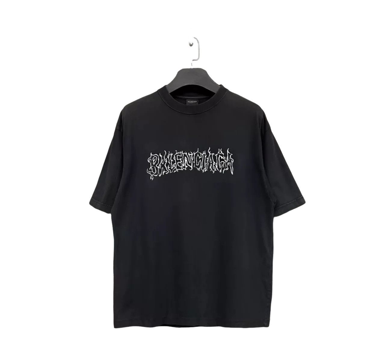 Balenciaga Balenciaga Flame Logo T-Shirt Size S Size US XS / EU 42 / 0 - 1 Thumbnail