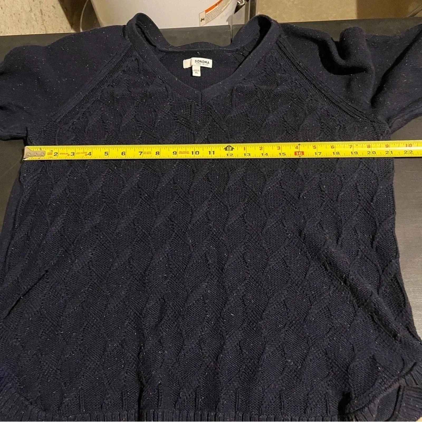Sonoma Women's Sonoma Pullover Sweater - Size XL - Navy Blue Size XL / US 12-14 / IT 48-50 - 7 Thumbnail