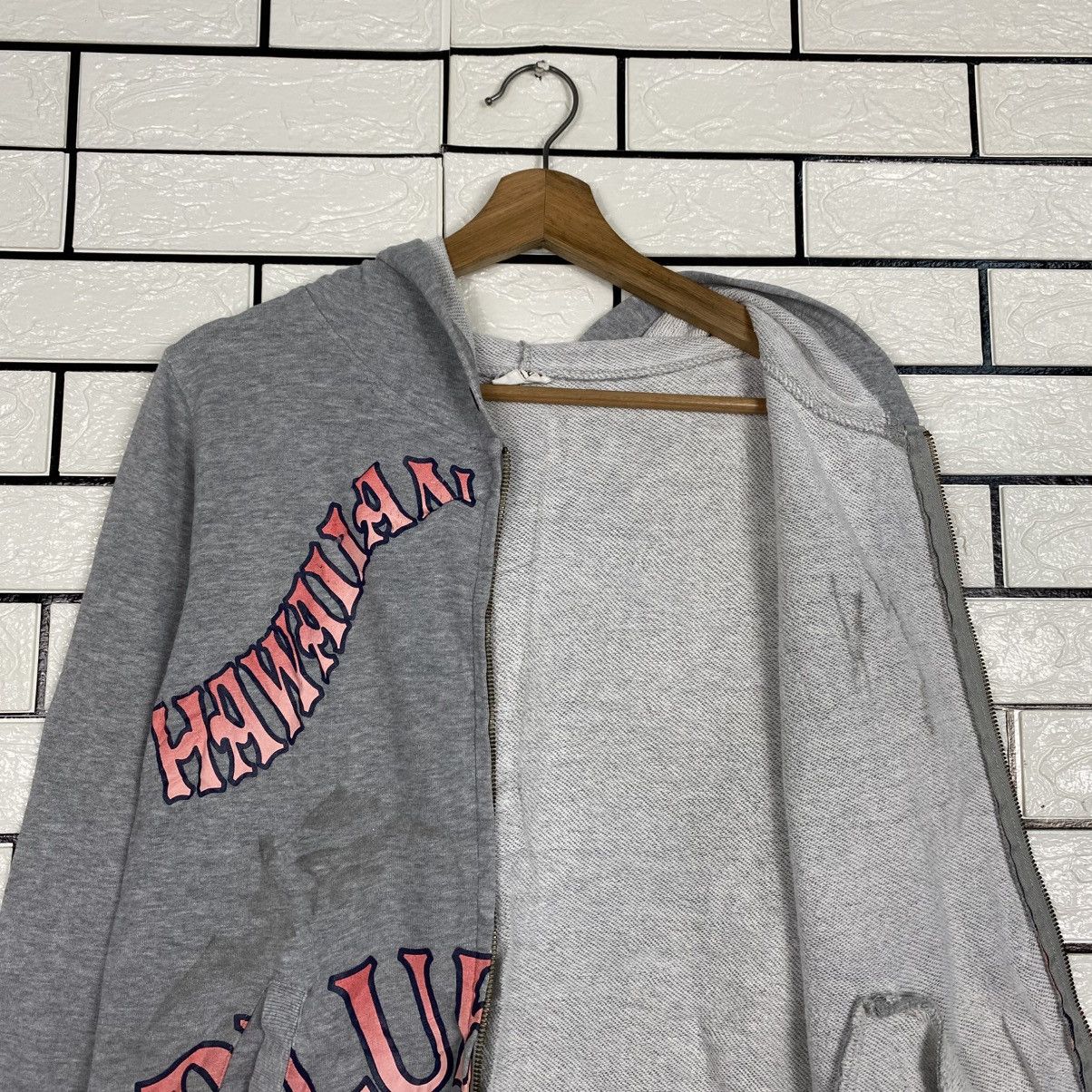Japanese Brand 📌Vintage Zipper Sweater Hawaiian Blue Moon Big Logo Size US M / EU 48-50 / 2 - 13 Thumbnail