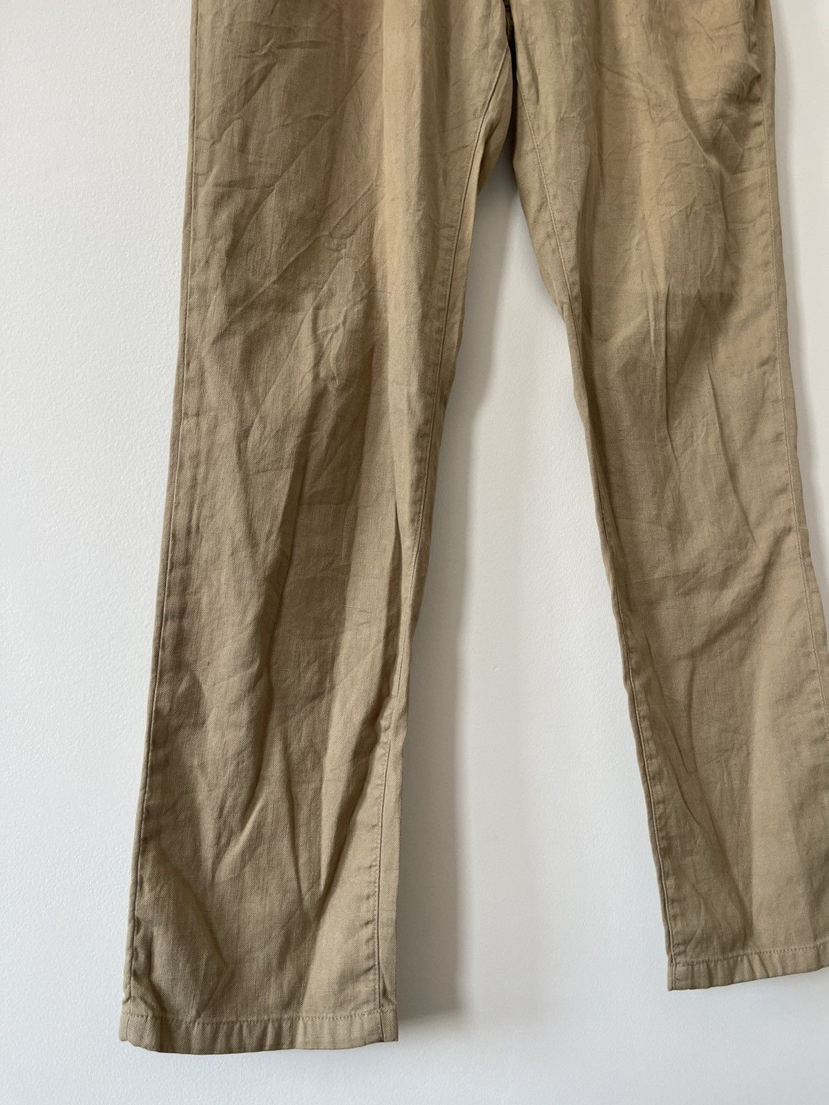 Todd Snyder TODD SNYDER Slim Fit Cotton Linen Pant Size US 30 / EU 46 - 8 Thumbnail