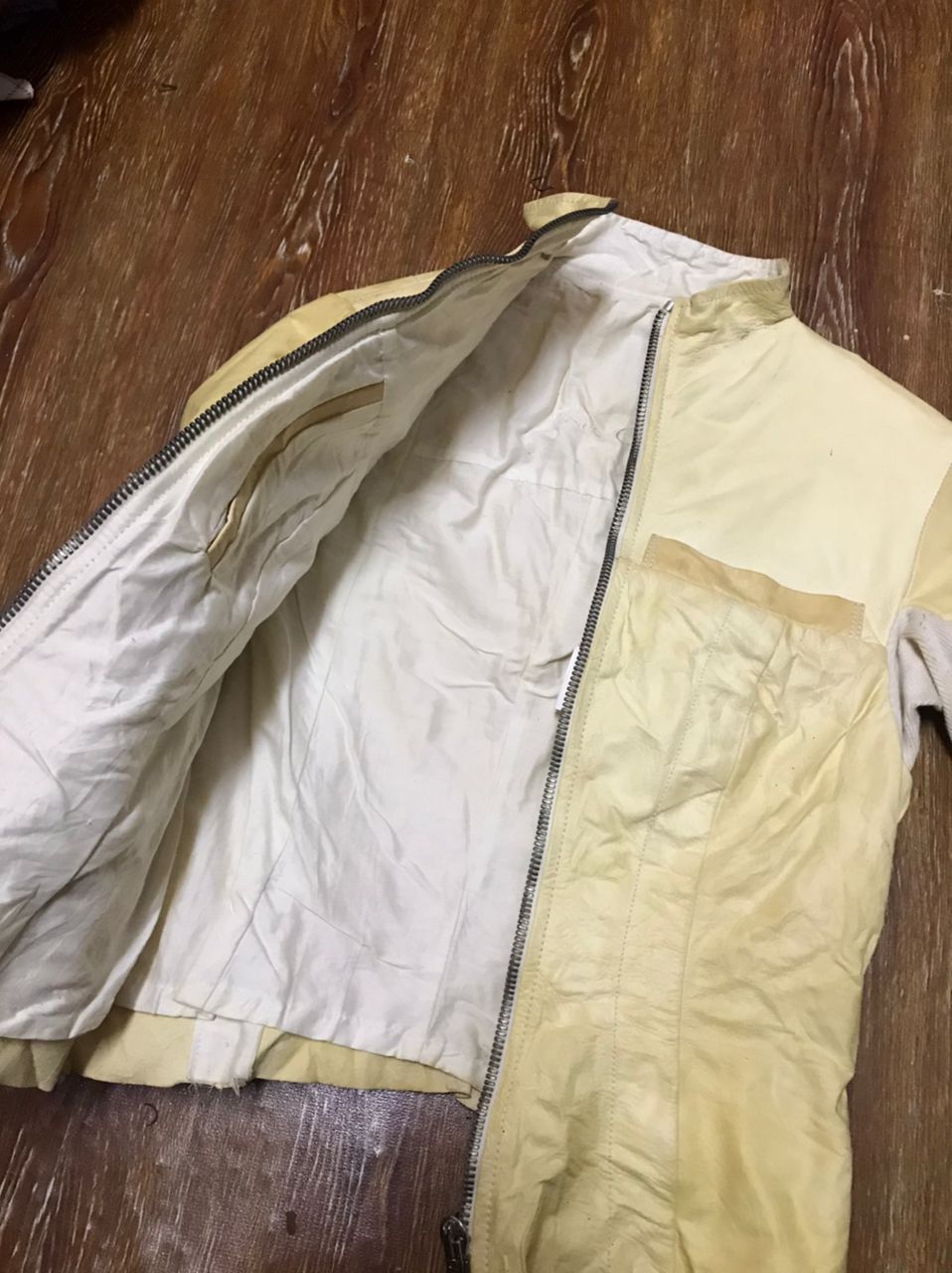Designer × Rick Owens × Vintage VINTAGE RICK OWENS LEATHER JACKET FOR WOMEN Size XS / US 0-2 / IT 36-38 - 4 Thumbnail