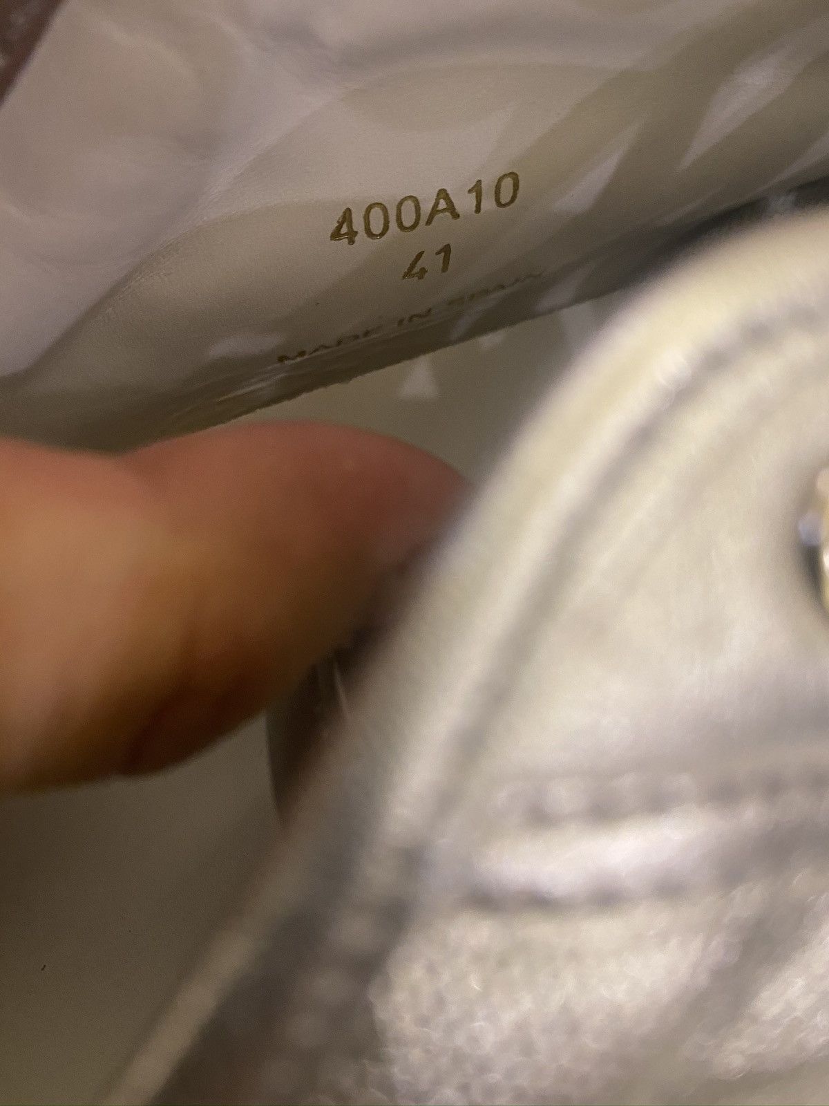 Celine × Hedi Slimane Silver low-top sneaker Size US 8 / EU 41 - 7 Thumbnail