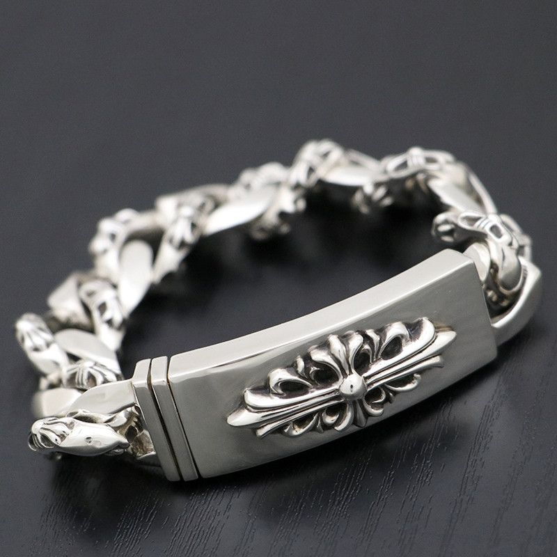 Chrome Hearts Floral Cross Bracelet | Grailed