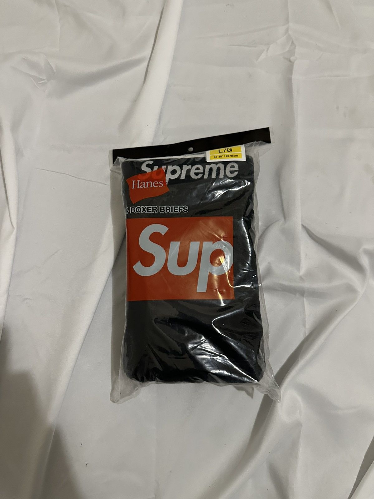 Supreme Supreme Boxers – Black (Size Large) Size 38 - 1 Thumbnail