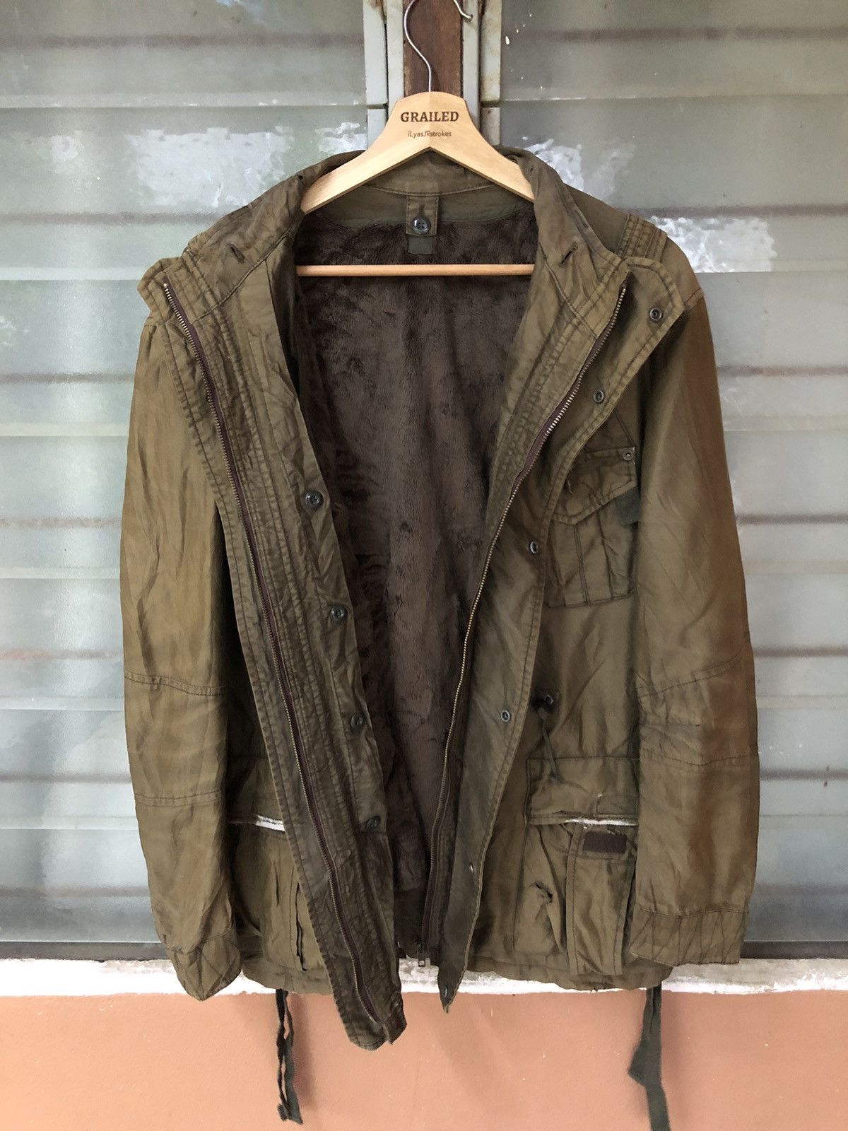 PPFM Vintage PPFM Japanese Punk Double Layer Jacket Size US M / EU 48-50 / 2 - 11 Thumbnail