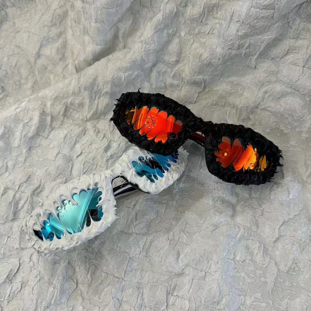 Electric Visual Future Street ins style custom avant-garde sunglasses Size ONE SIZE - 5 Thumbnail