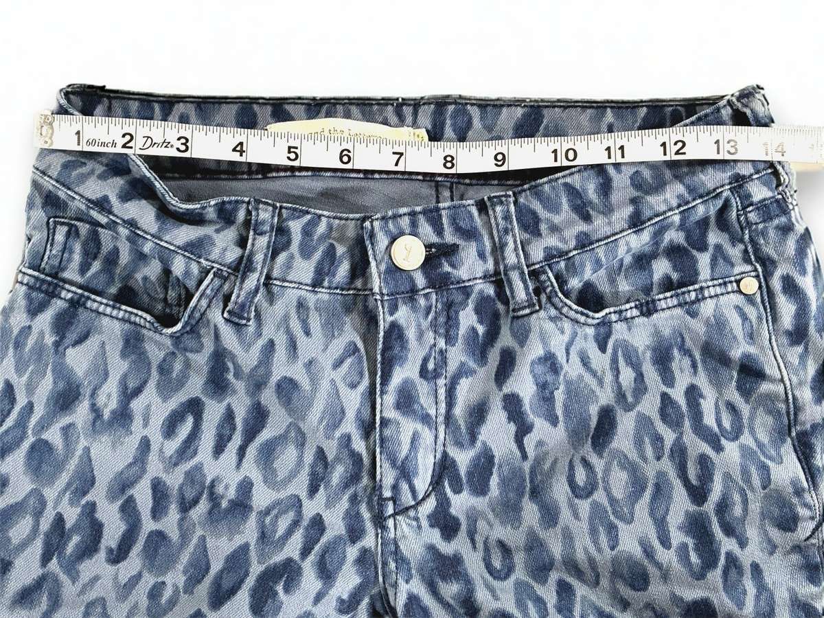 Other Pilcro and the Letterpress Mid Rise Skinny Denim Jeans Sz 0 Size 25" / US 0 / IT 36 - 3 Thumbnail