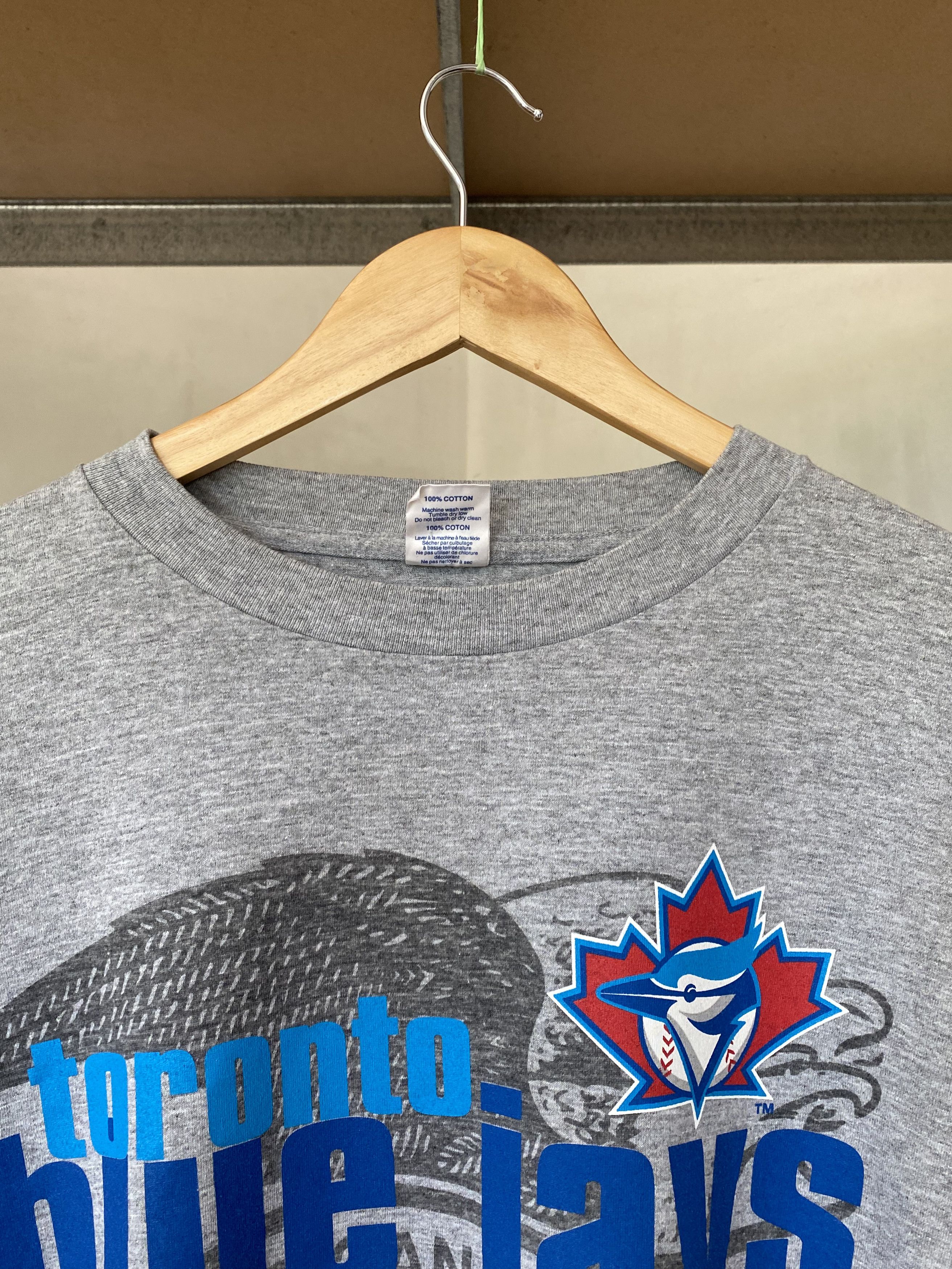 MLB Toronto Blue Jays Vintage 1996 MLB Gray Tee Size US XL / EU 56 / 4 - 3 Thumbnail