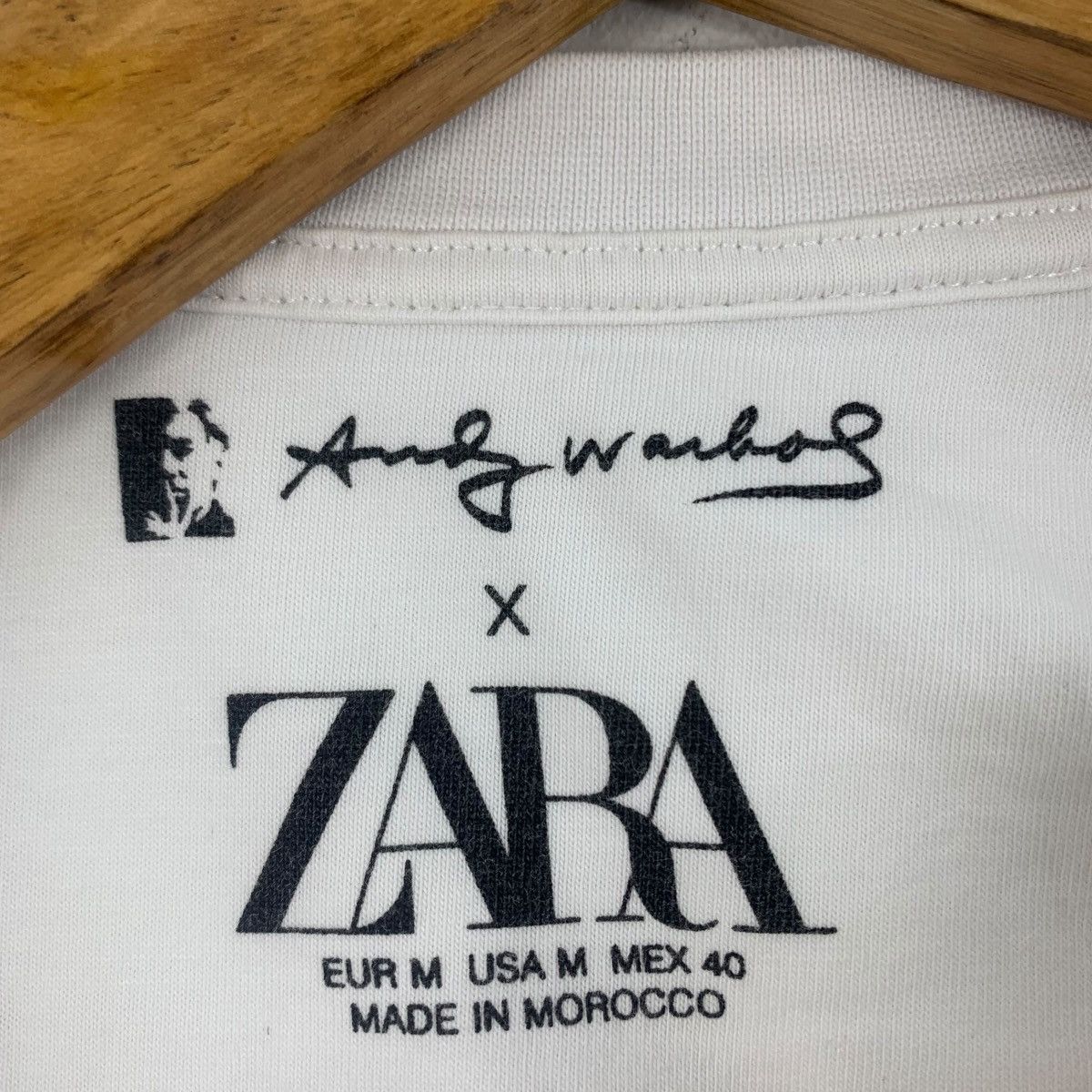 Andy Warhol × Zara ANDY WARHOL x ZARA Beethoven Picture Print White Shirt Size US M / EU 48-50 / 2 - 6 Thumbnail