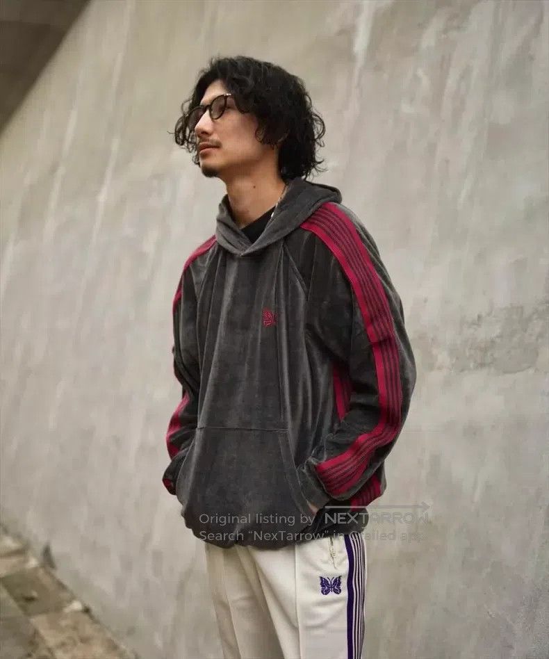 Needles Needles Velvet hoodie Size US XL / EU 56 / 4 - 8 Thumbnail