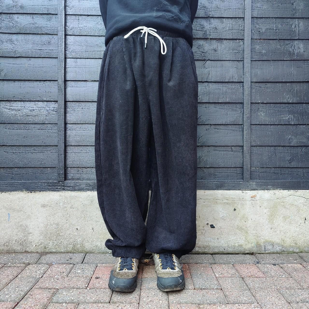 Other Japanese Black Corduroy Balloon Pants Size US 32 / EU 48 - 5 Thumbnail