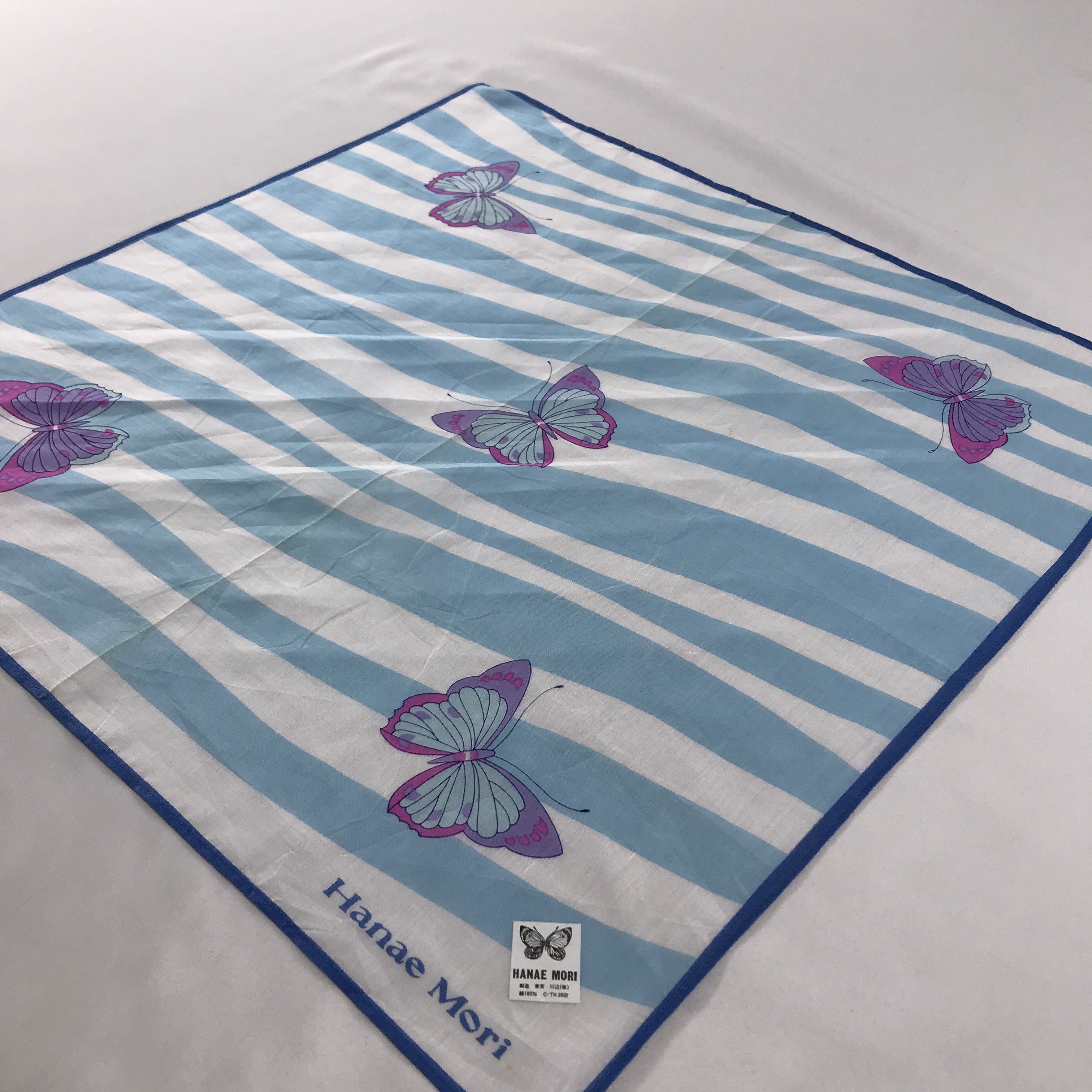 Hanae Mori × Vintage Hanae Mori Bandana/ Handkerchief / Neckerchief Size ONE SIZE - 4 Thumbnail
