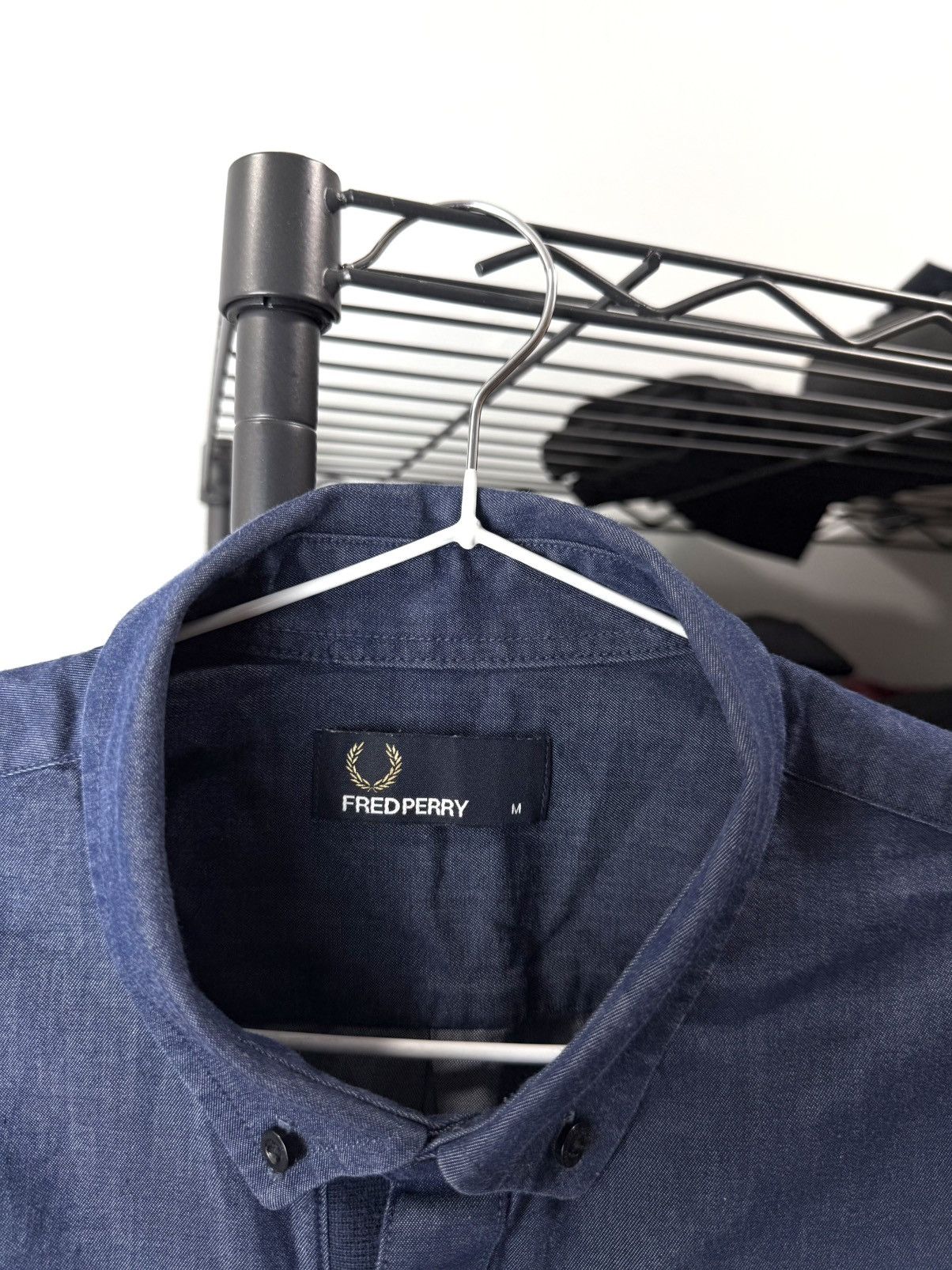 Fred Perry Fred Perry Shirt Buttons Up Denim Style Size US M / EU 48-50 / 2 - 4 Thumbnail