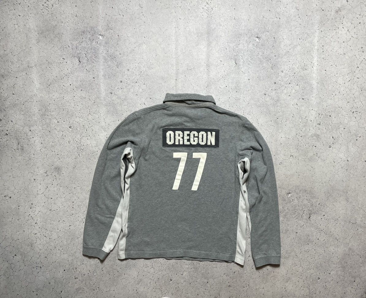 Nike Vintage Rugby Nike Oregon Big Logo Swoosh Y2K #77 Size US M / EU 48-50 / 2 - 2 Thumbnail
