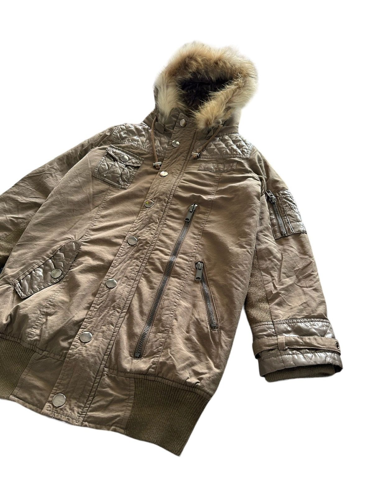 Japanese Brand Rare y2k BEAUX ART Rocker parka jacket Size US M / EU 48-50 / 2 - 1 Thumbnail