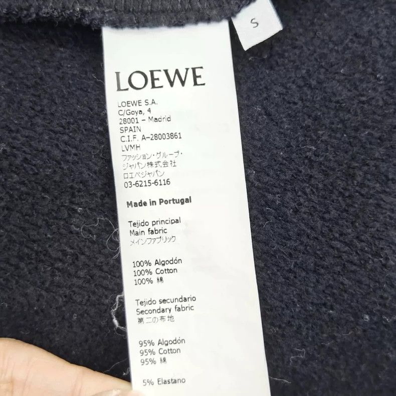 Loewe LOEWE Embroidered badge cape bat hoodie Size S / US 4 / IT 40 - 6 Thumbnail