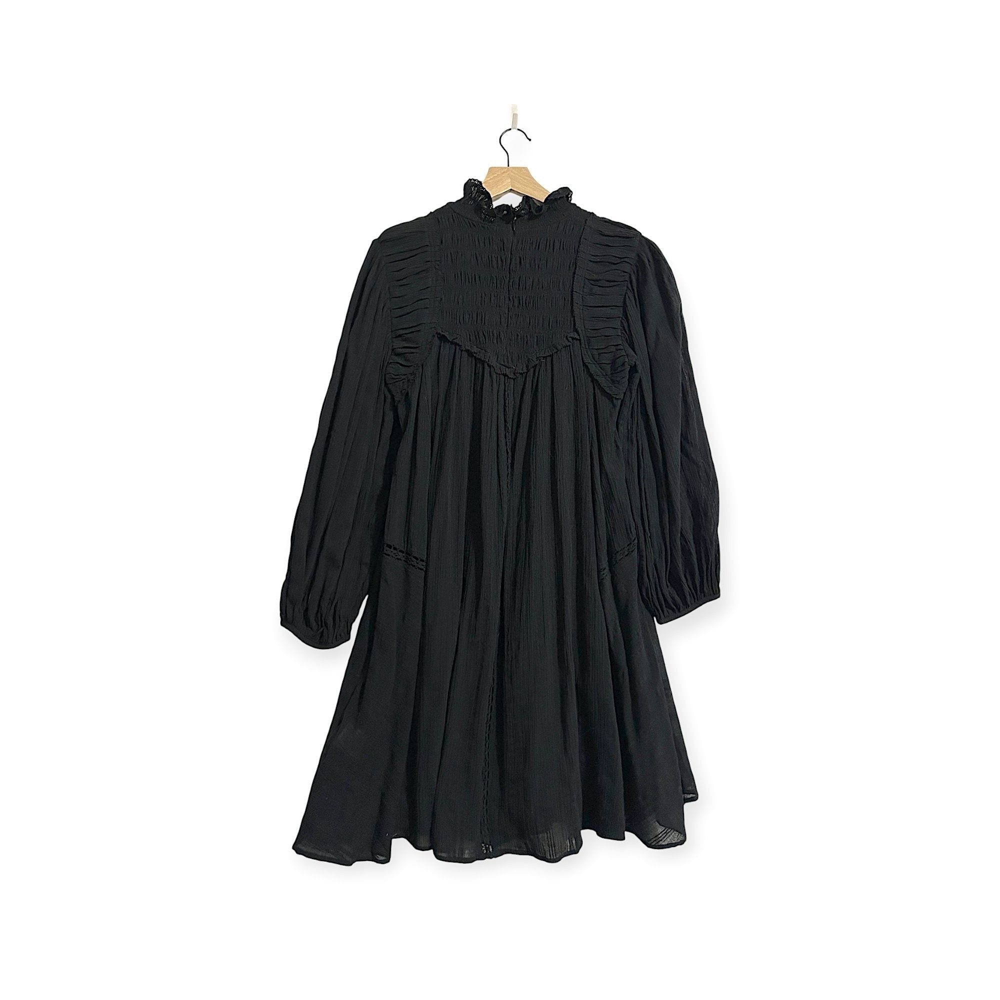 Isabel Marant Etoile ISABEL MARANT ÉTOILE Isma Black Mini Dress, Size FR36/S, NW Size XS / US 0-2 / IT 36-38 - 2 Thumbnail